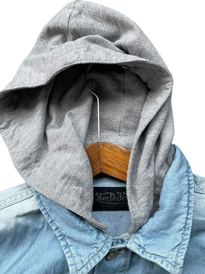 Von Dutch Denim Hoodie Jacket