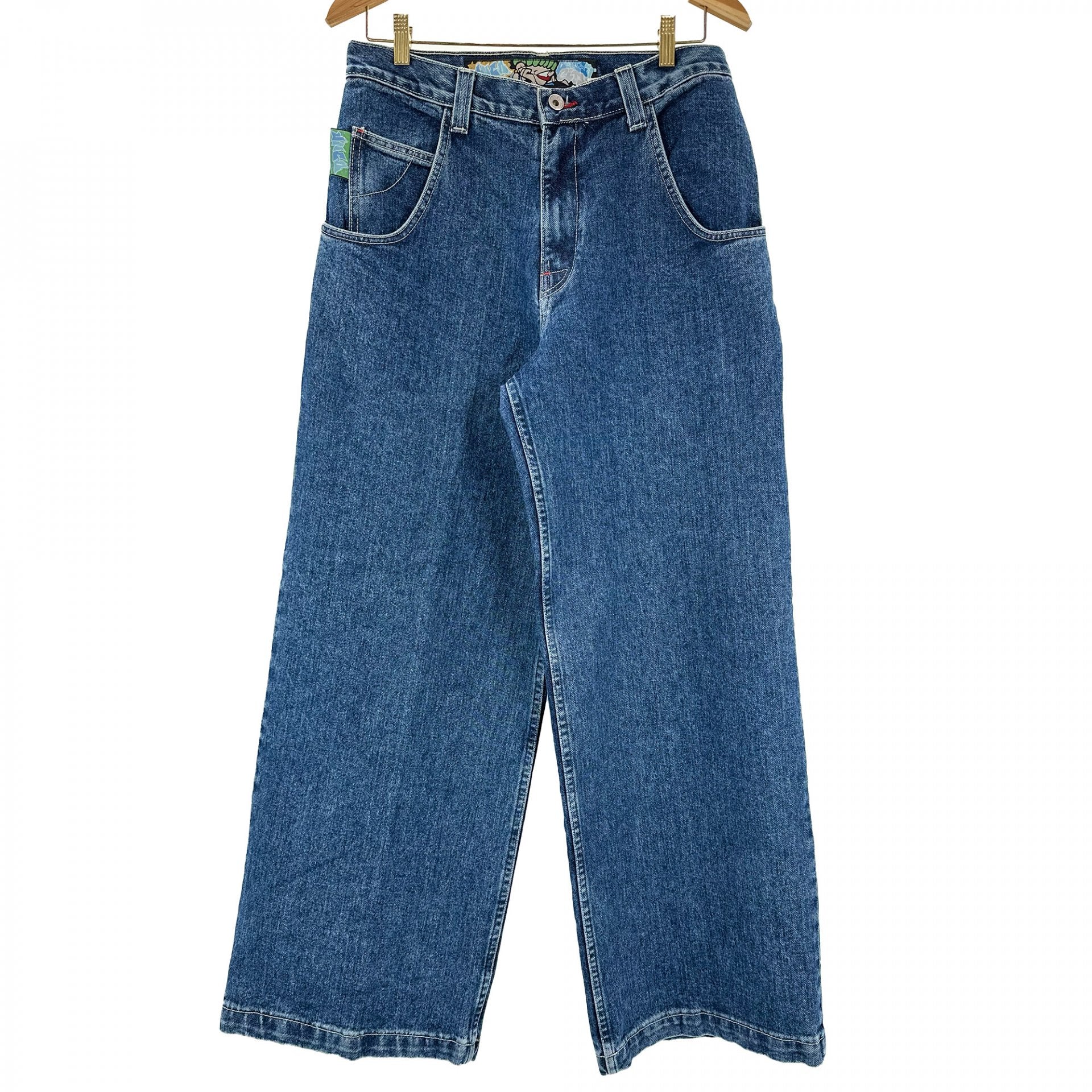 Vintage JNCO Girlie Stuff Wide Leg Baggy Jeans - NOS