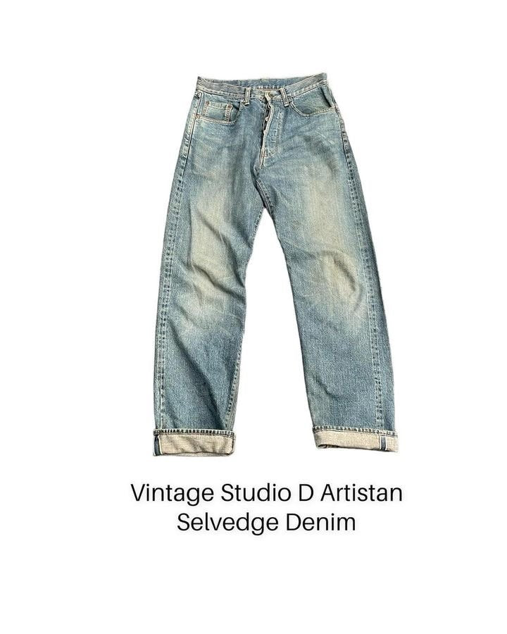 Vintage Studio D Artistan Selvedge Denim