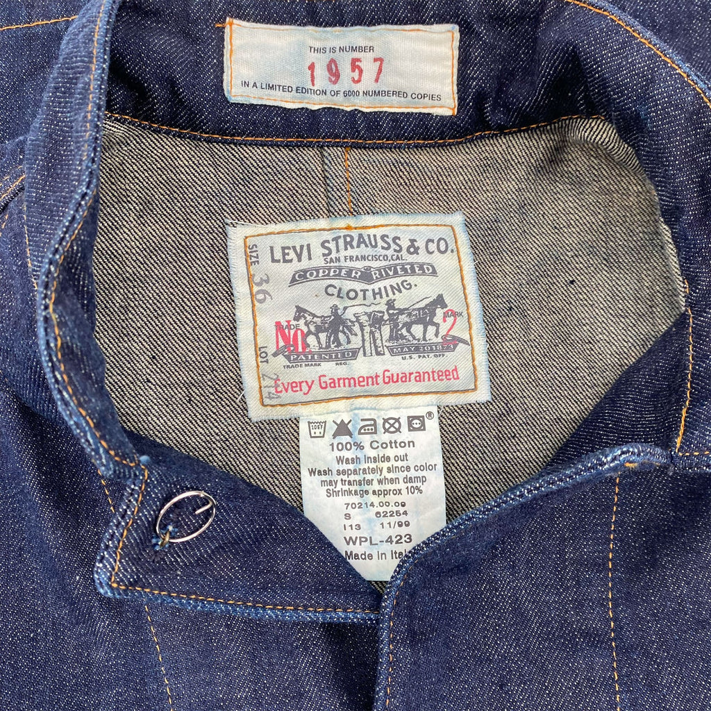 Levi's x VISIONAIRE 31 BLUE Denim Jacket - 36