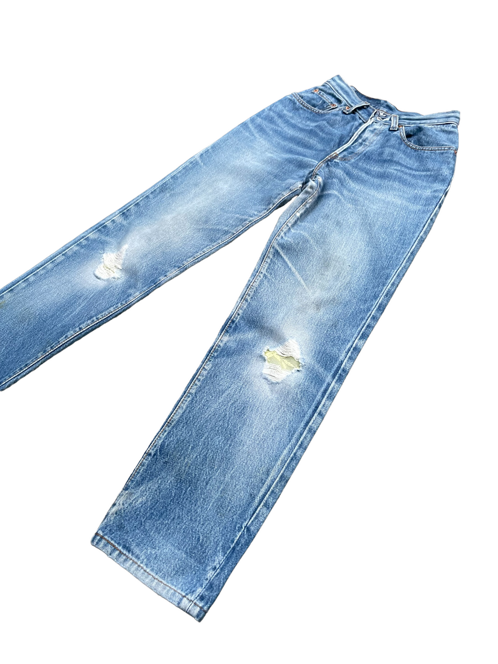 Vintage 1991 Levis 501 e Kids Distresed
