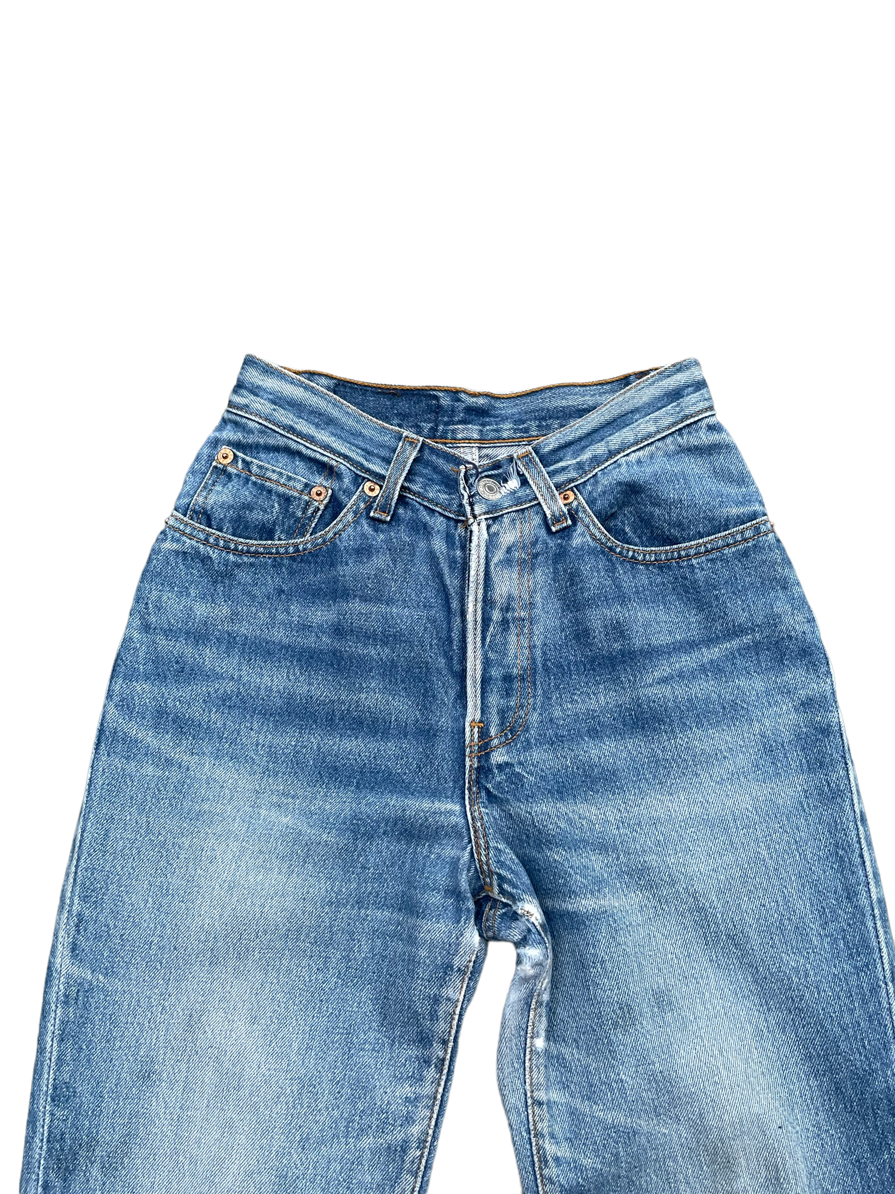 Vintage 1991 Levis 501 e Kids Distresed