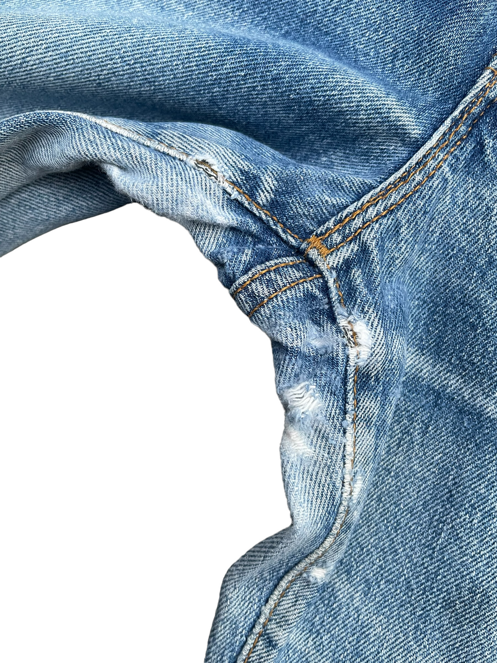 Vintage 1991 Levis 501 e Kids Distresed
