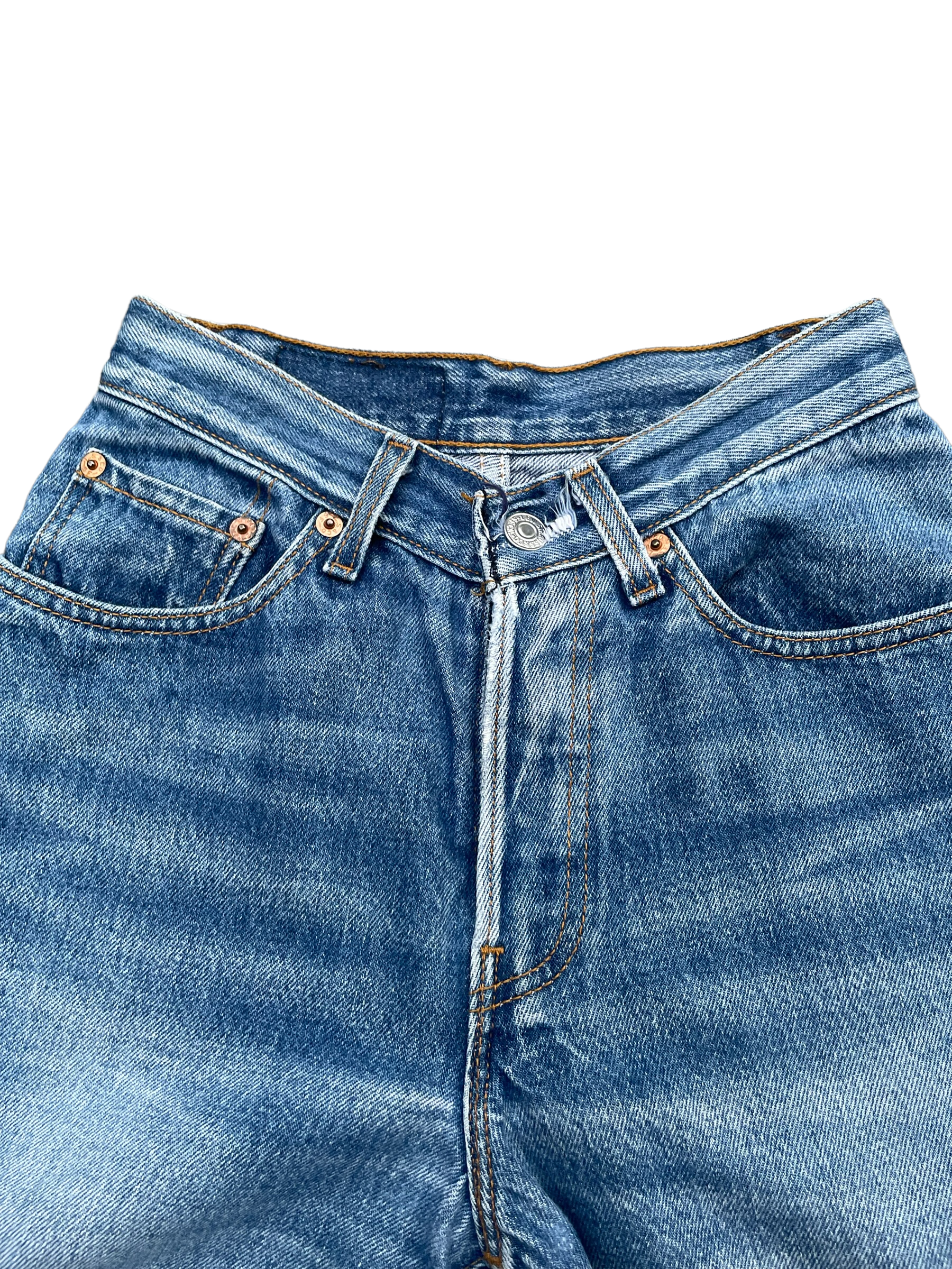 Vintage 1991 Levis 501 e Kids Distresed