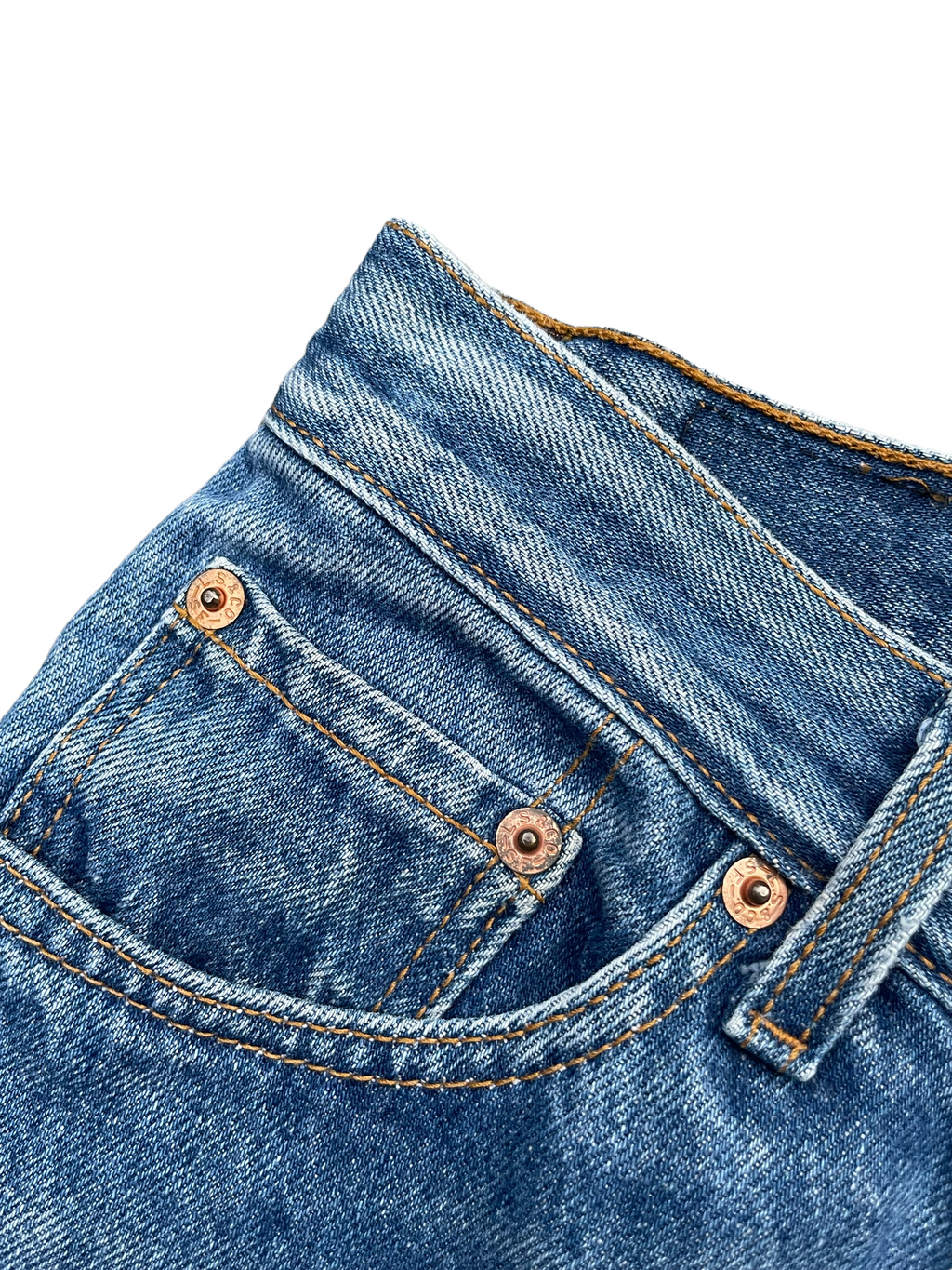 Vintage 1991 Levis 501 e Kids Distresed