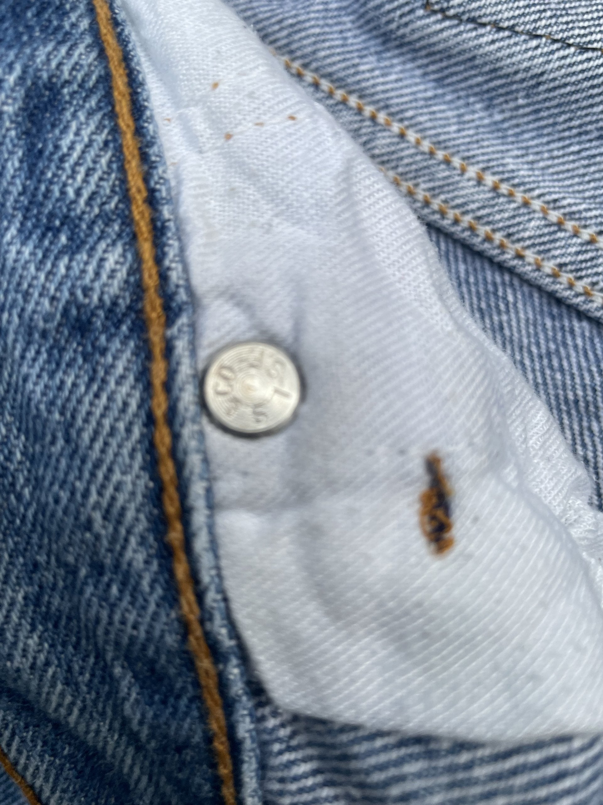 Vintage 1991 Levis 501 e Kids Distresed
