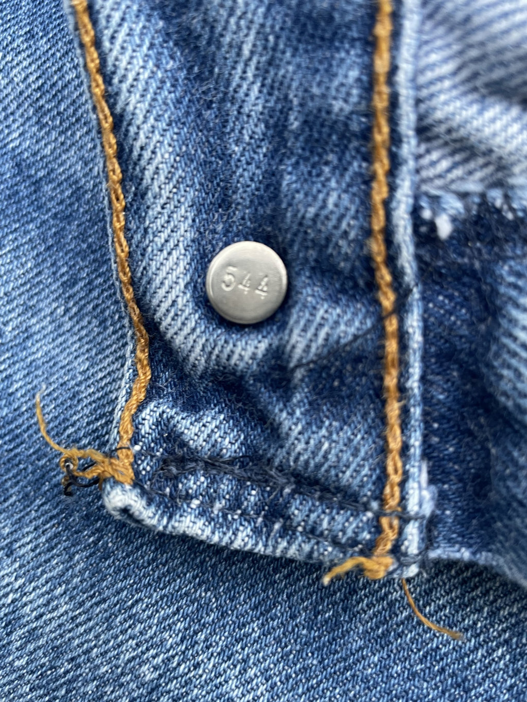 Vintage 1991 Levis 501 e Kids Distresed