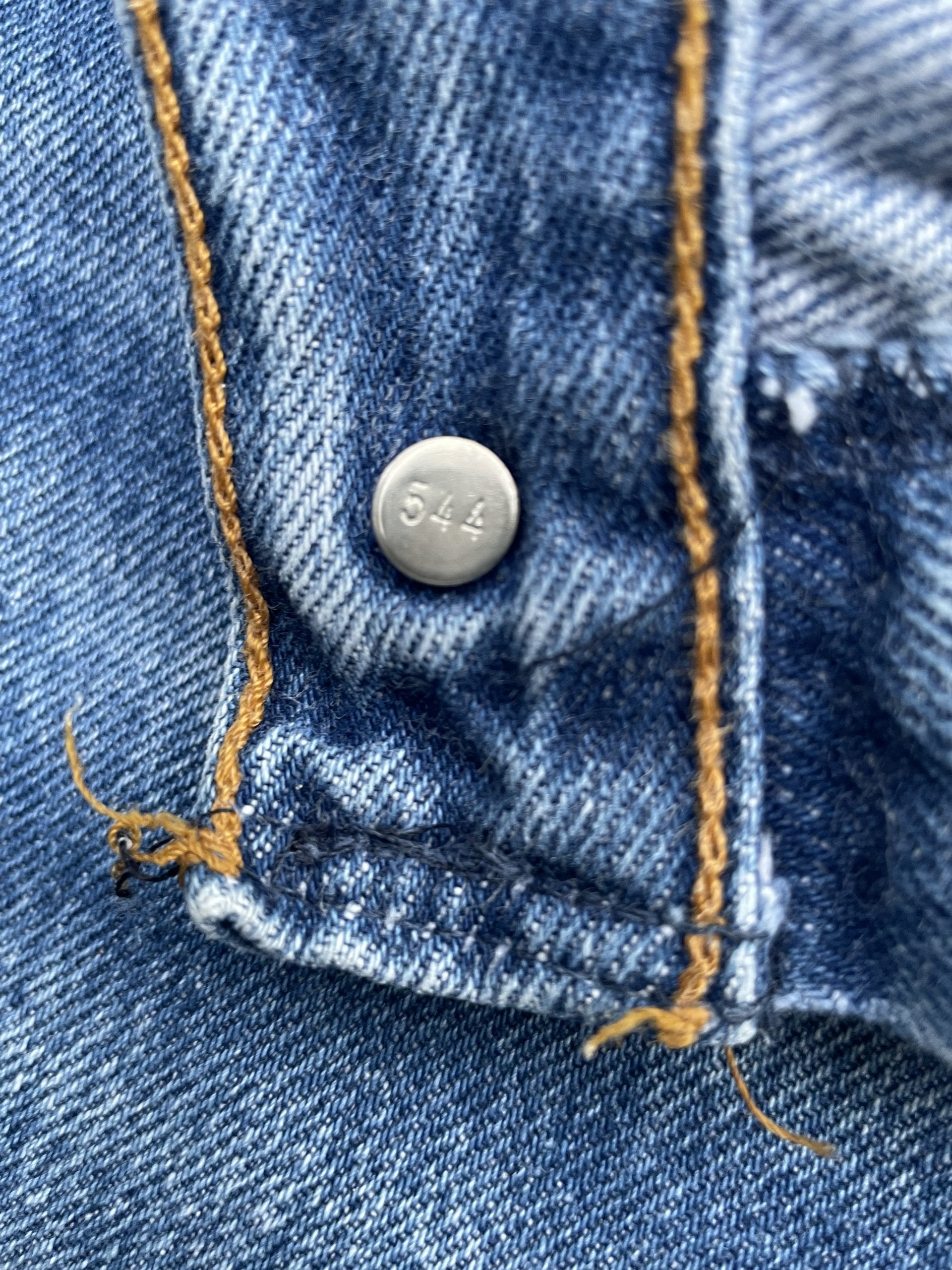 Vintage 1991 Levis 501 e Kids Distresed