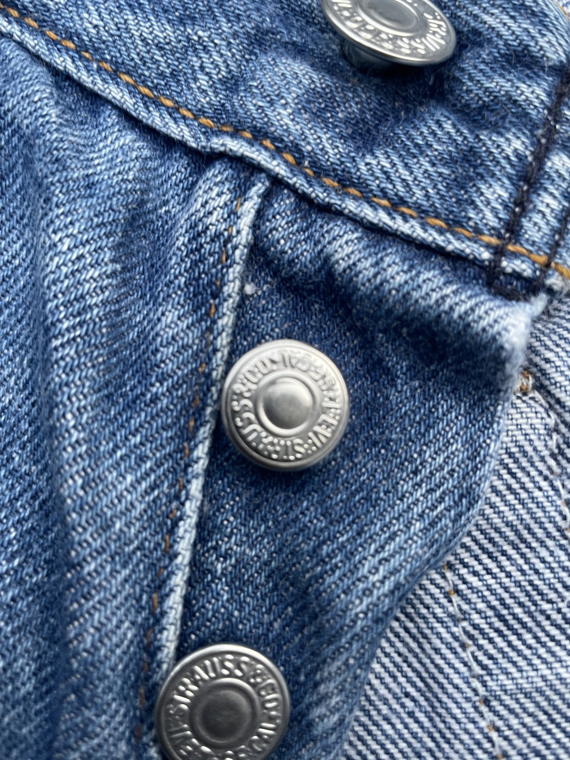 Vintage 1991 Levis 501 e Kids Distresed