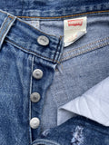 Vintage 1991 Levis 501 e Kids Distresed