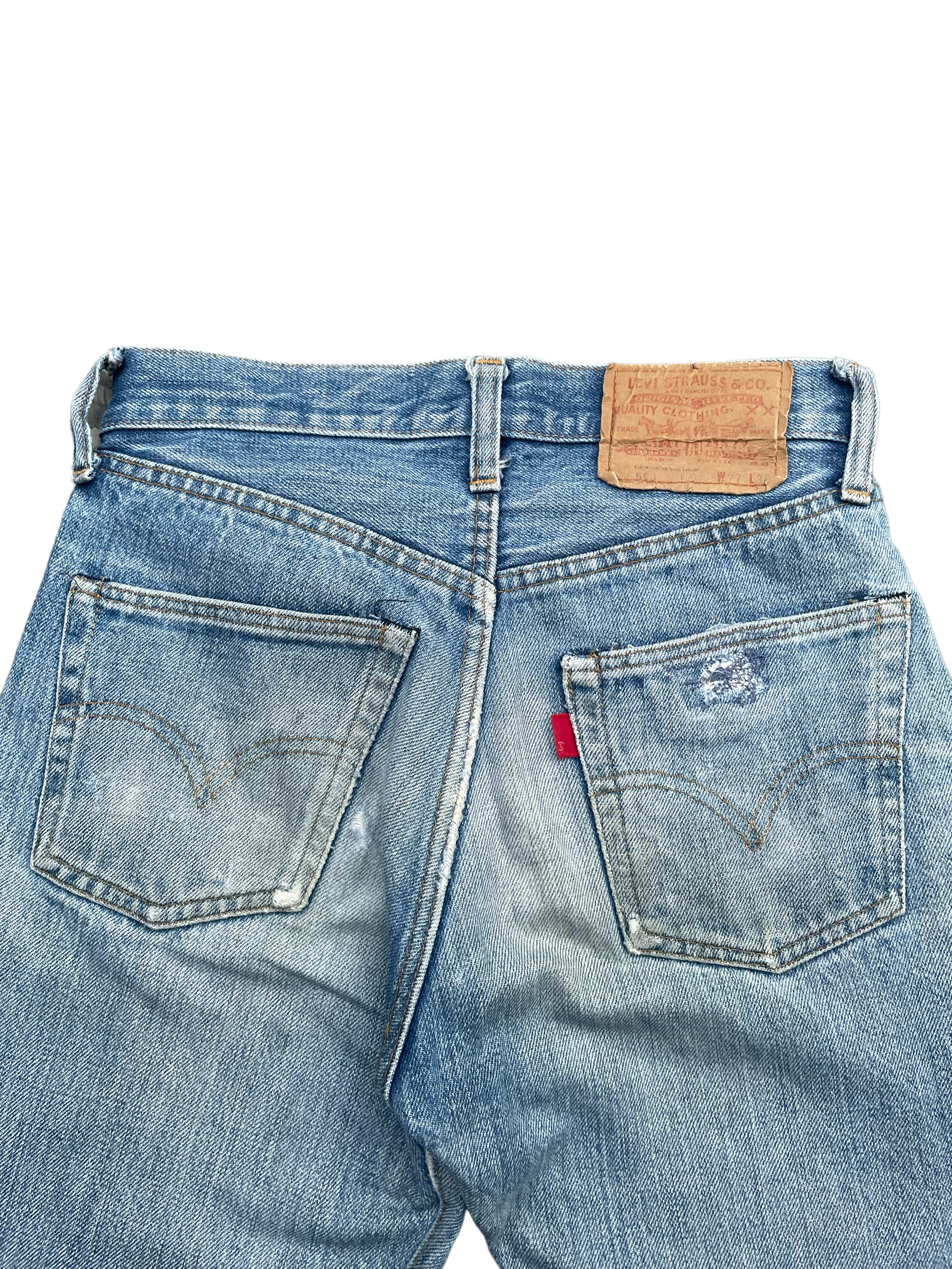 Vintage 1976 Levis 501 Single R Redline Selvedge