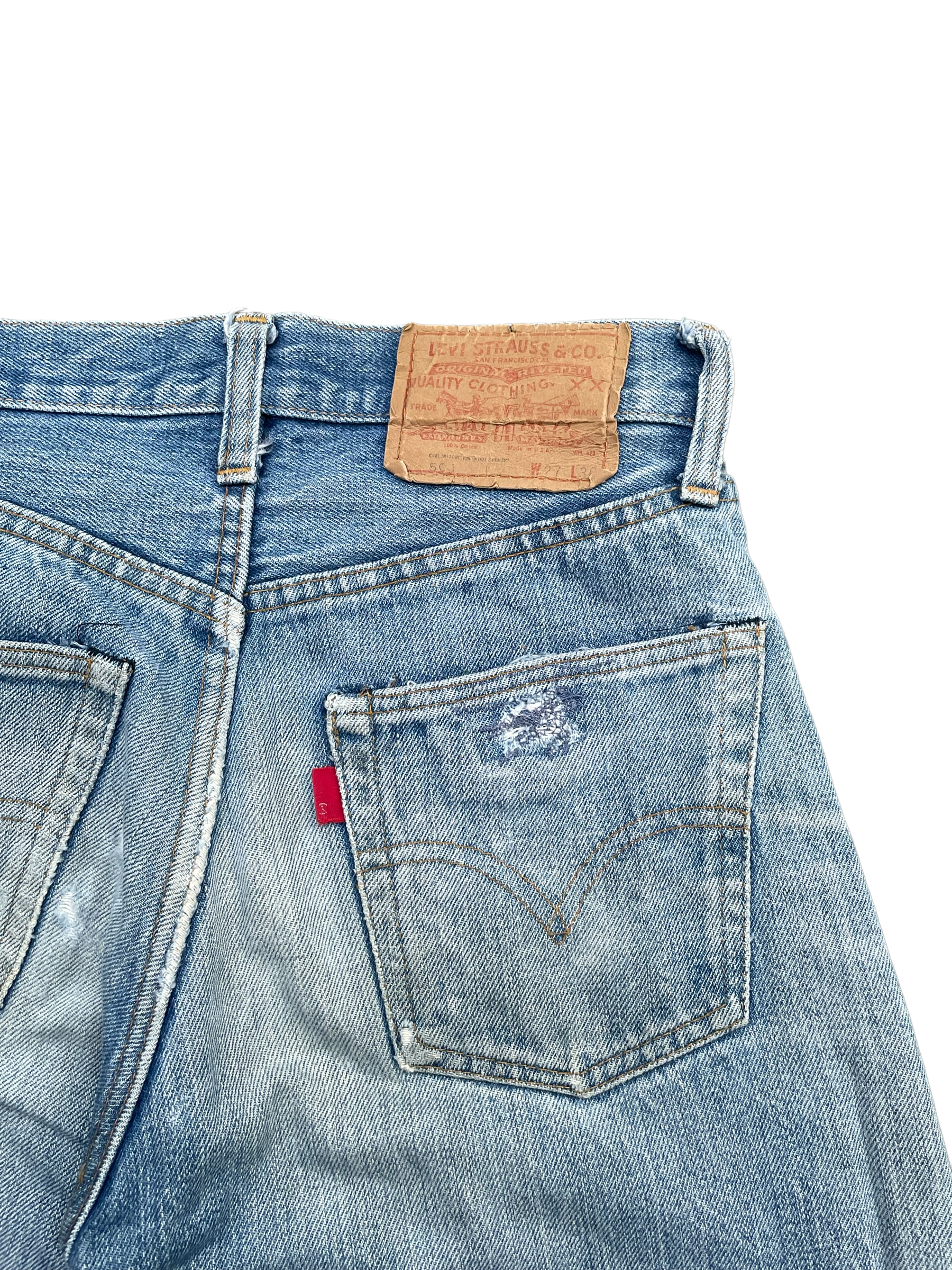 Vintage 1976 Levis 501 Single R Redline Selvedge