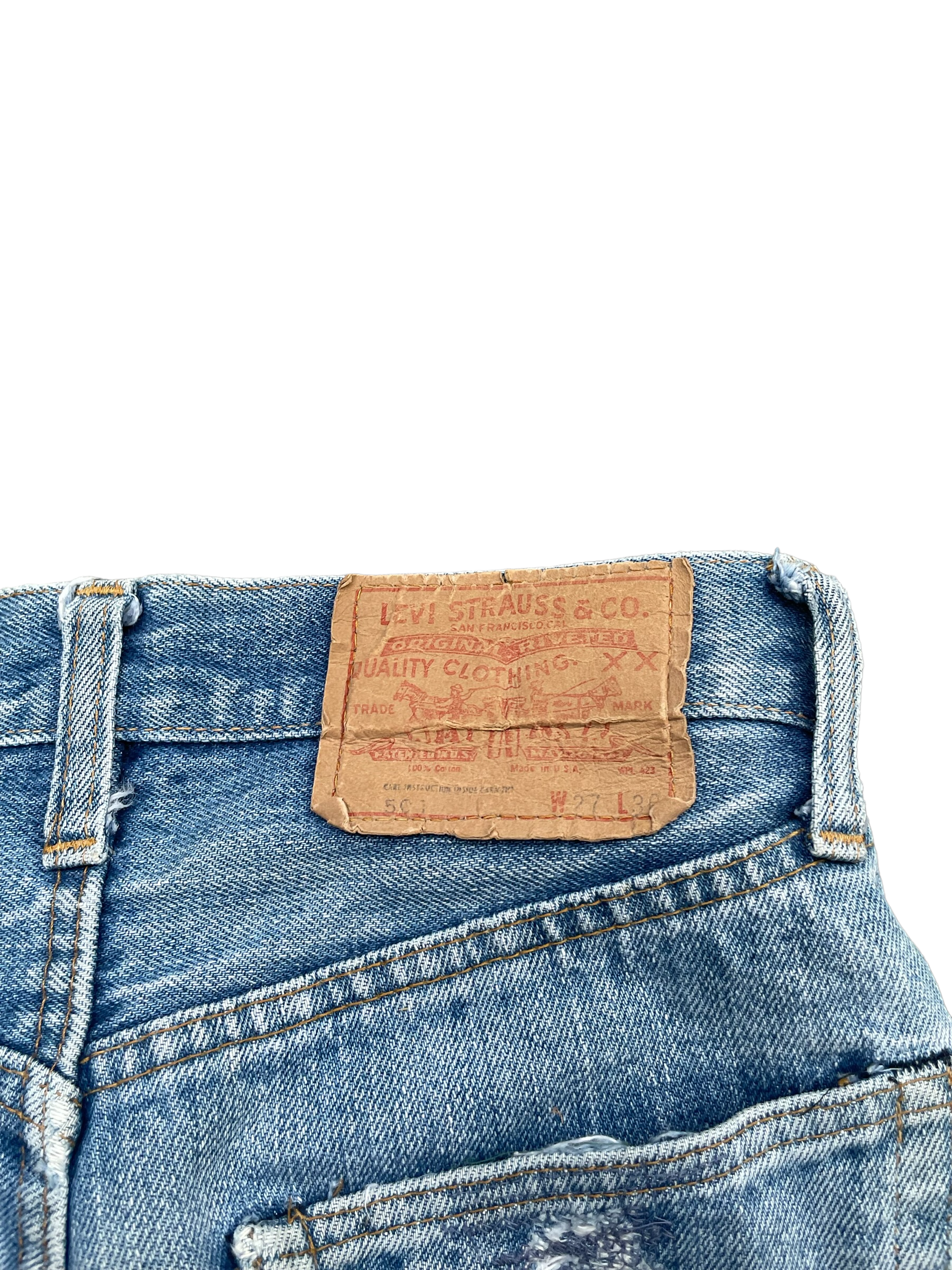 Vintage 1976 Levis 501 Single R Redline Selvedge