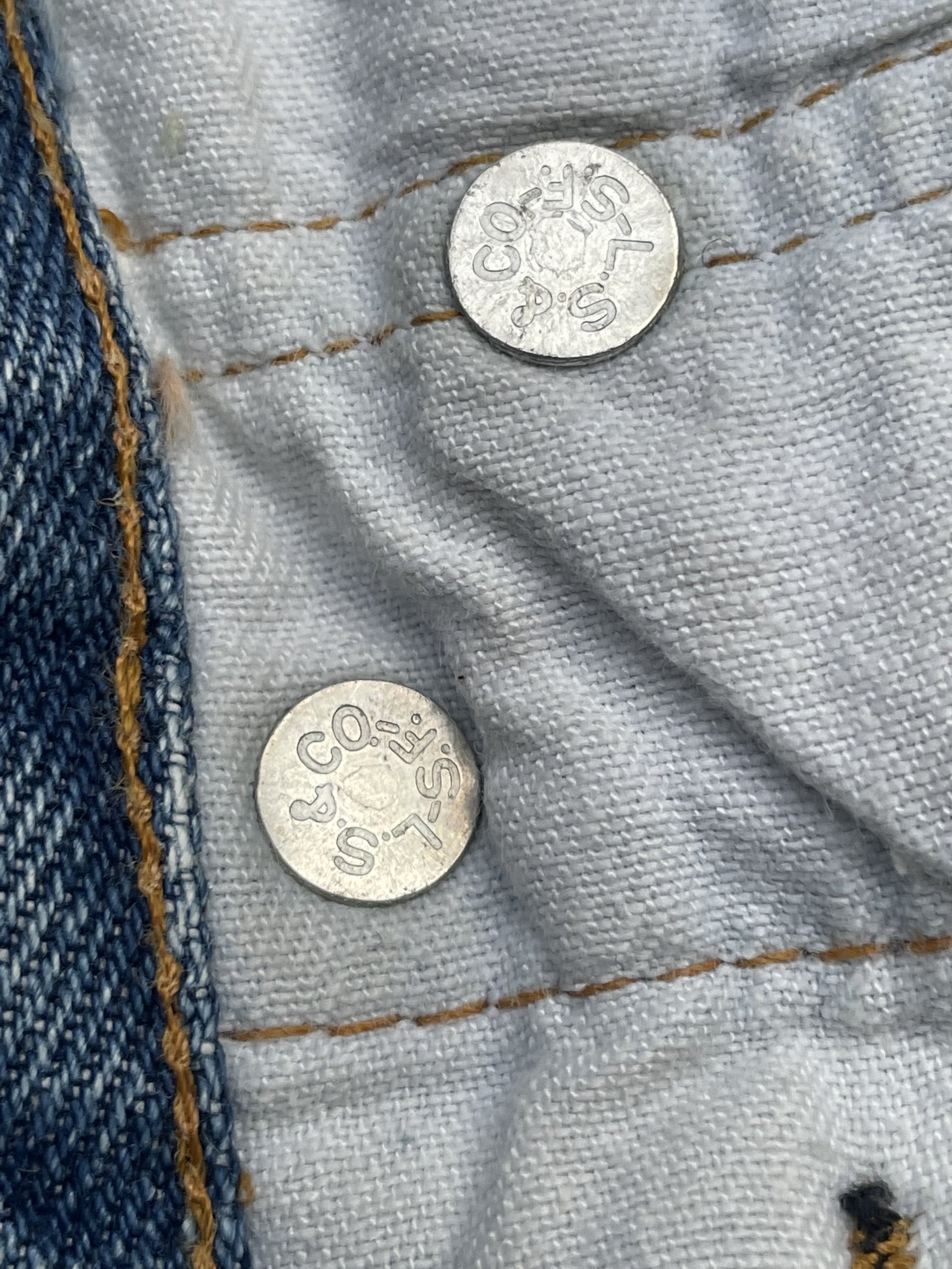 Vintage 1976 Levis 501 Single R Redline Selvedge