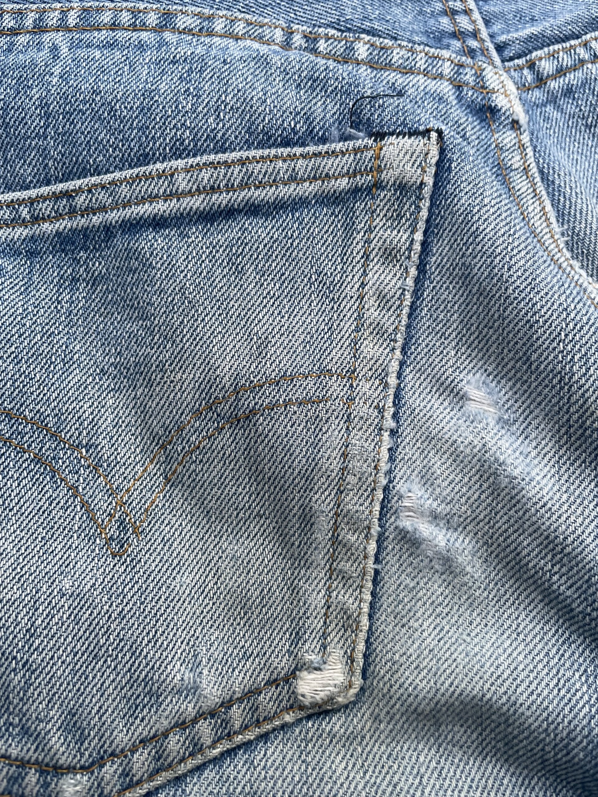 Vintage 1976 Levis 501 Single R Redline Selvedge