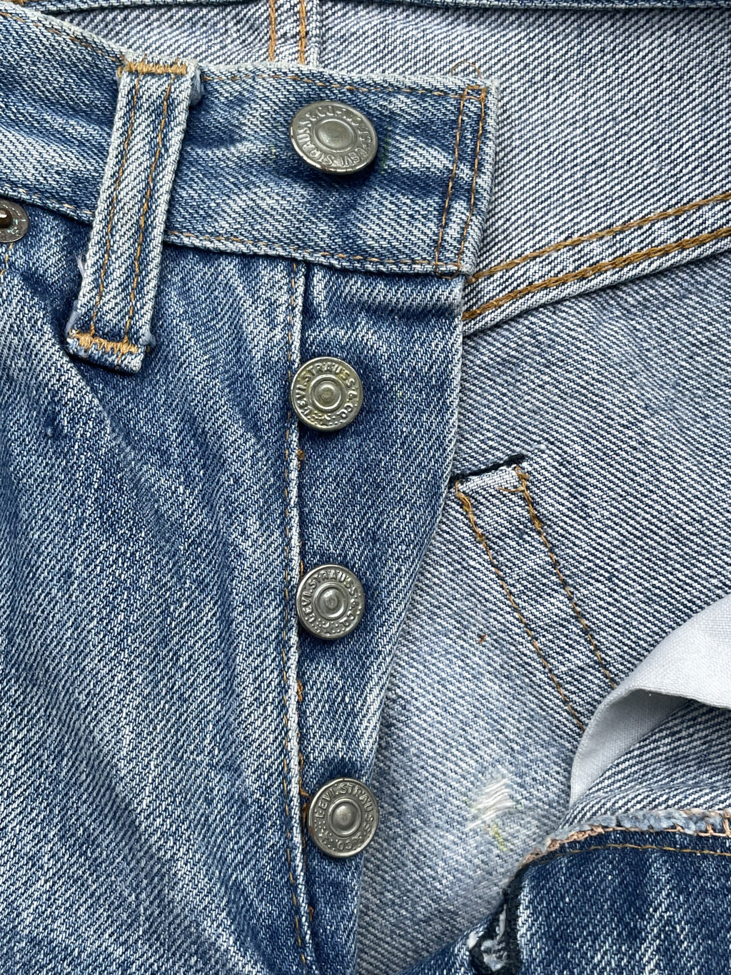 Vintage 1976 Levis 501 Single R Redline Selvedge