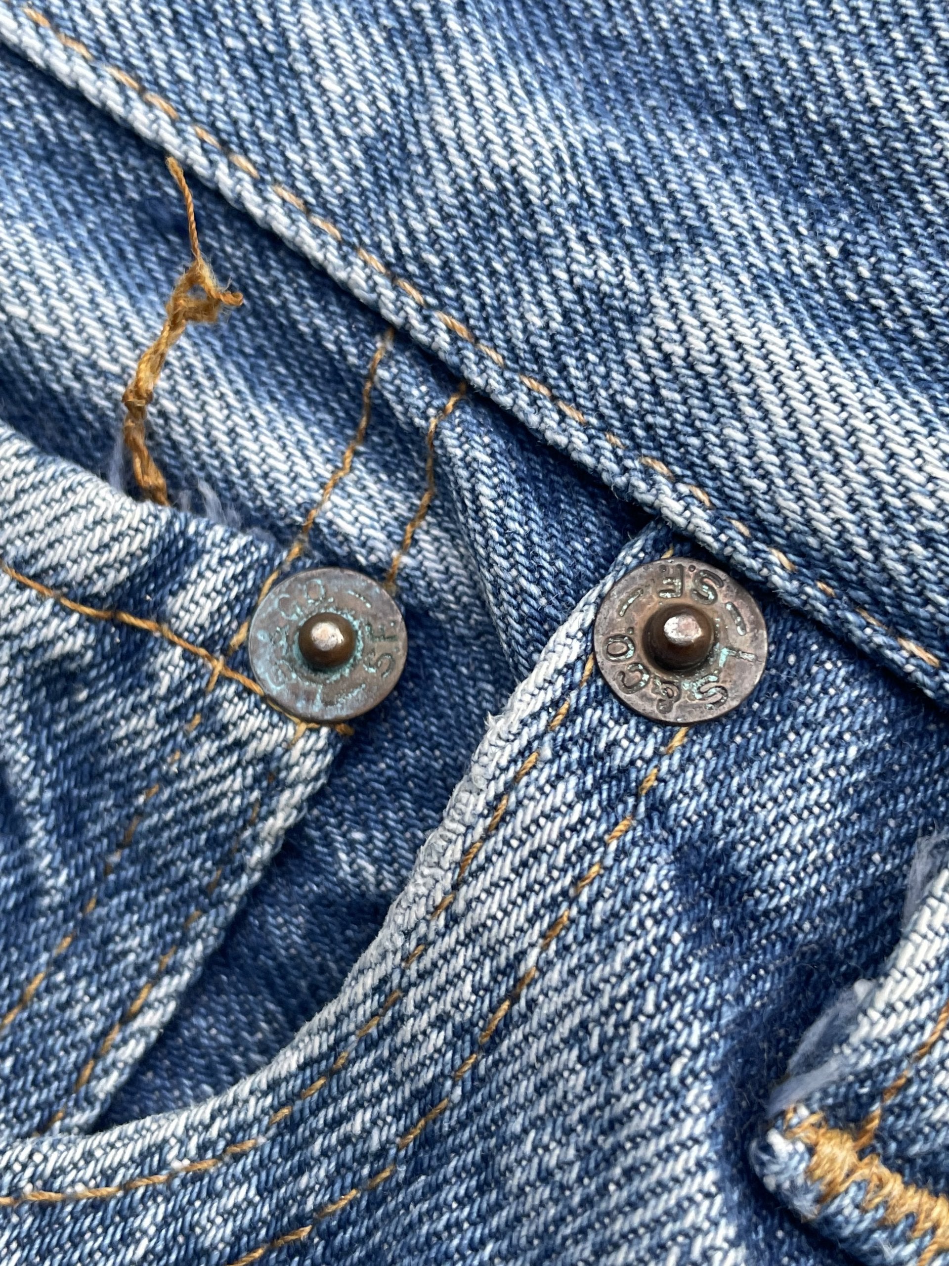 Vintage 1976 Levis 501 Single R Redline Selvedge