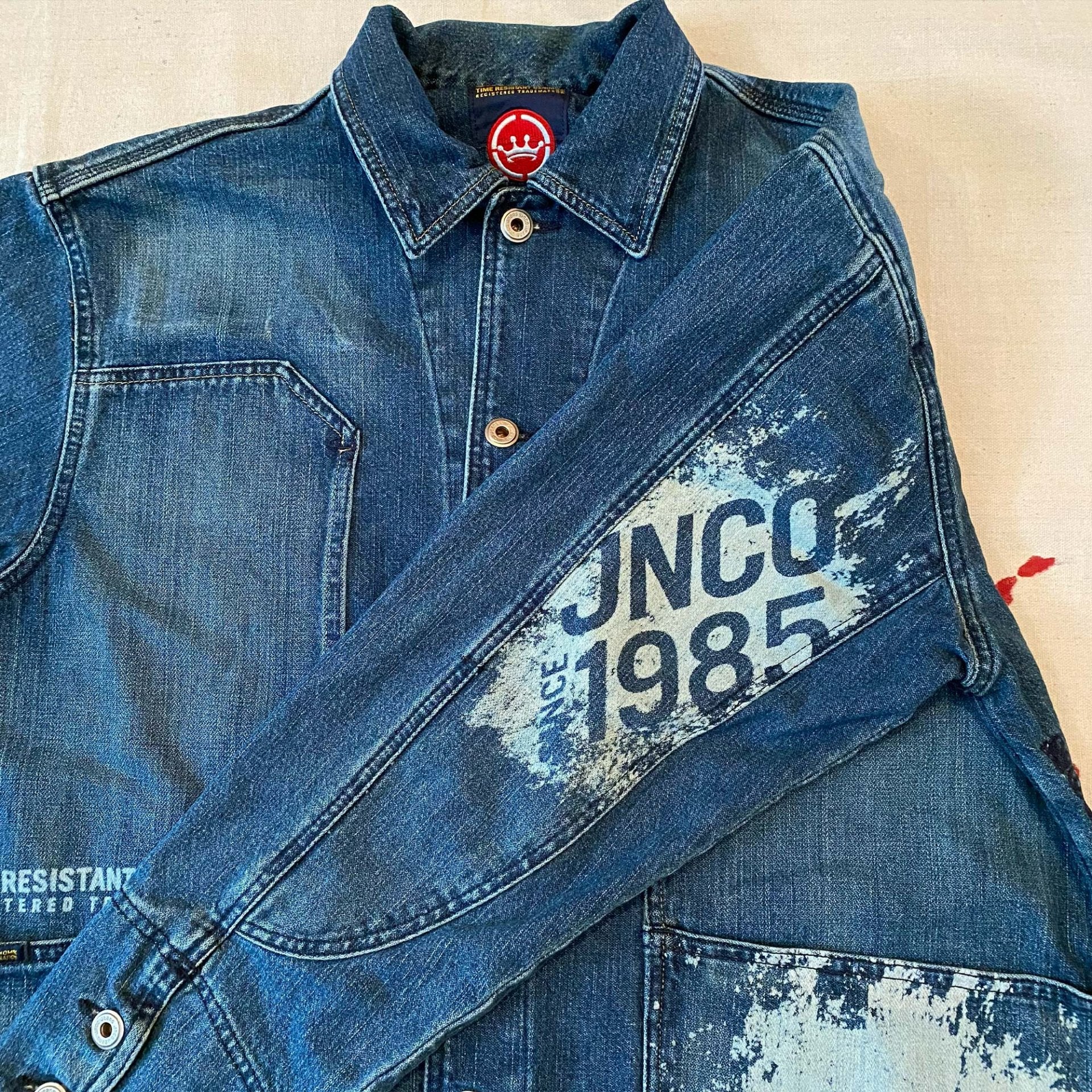 Vintage JNCO Denim Chore Jacket - Men's Large