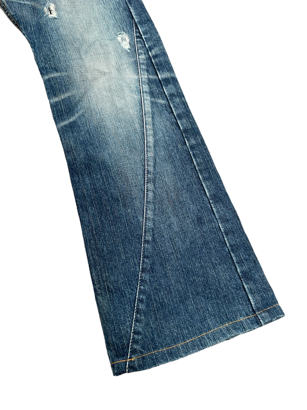 Vintage Edwin Rude Zero Distresed Denim
