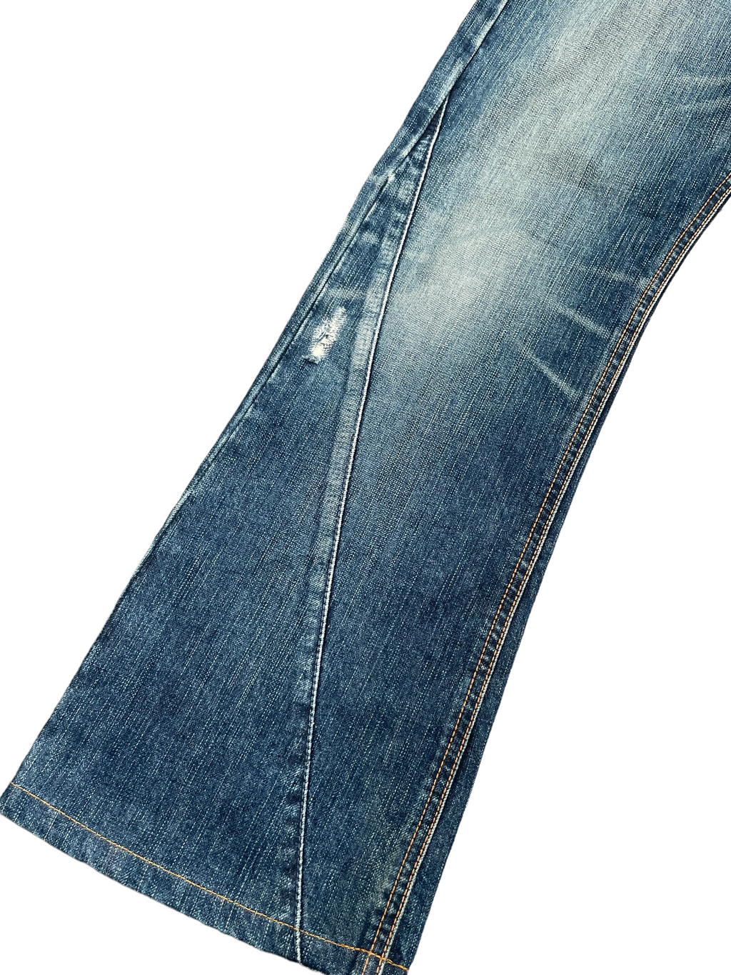 Vintage Edwin Rude Zero Distresed Denim
