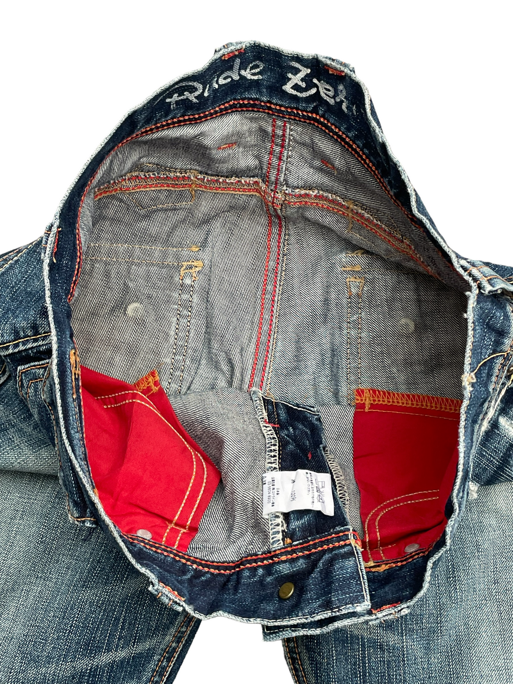 Vintage Edwin Rude Zero Distresed Denim
