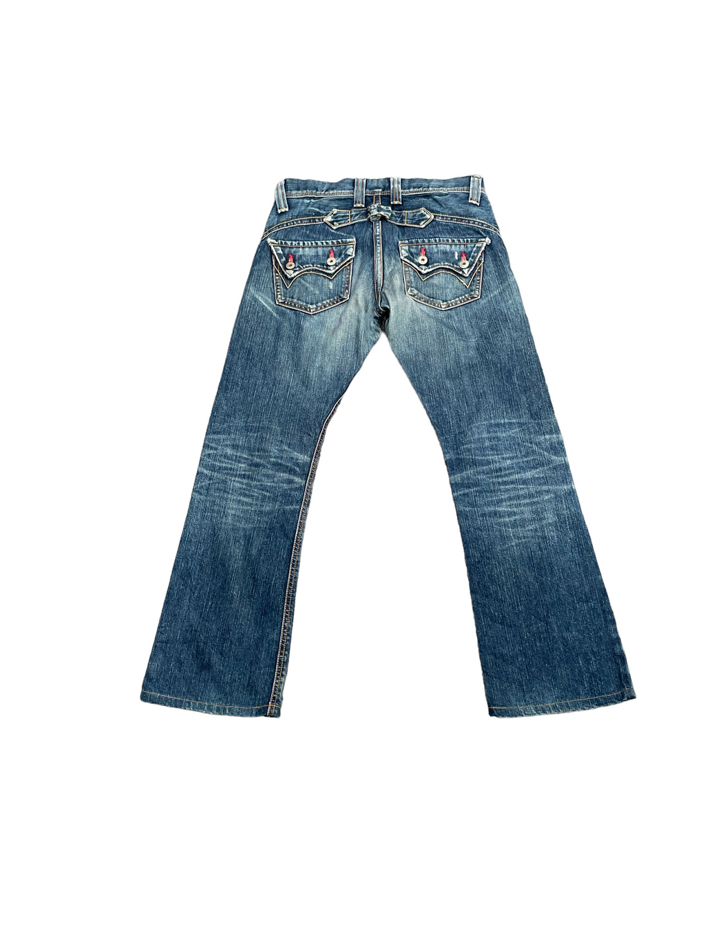 Vintage Edwin Rude Zero Distresed Denim