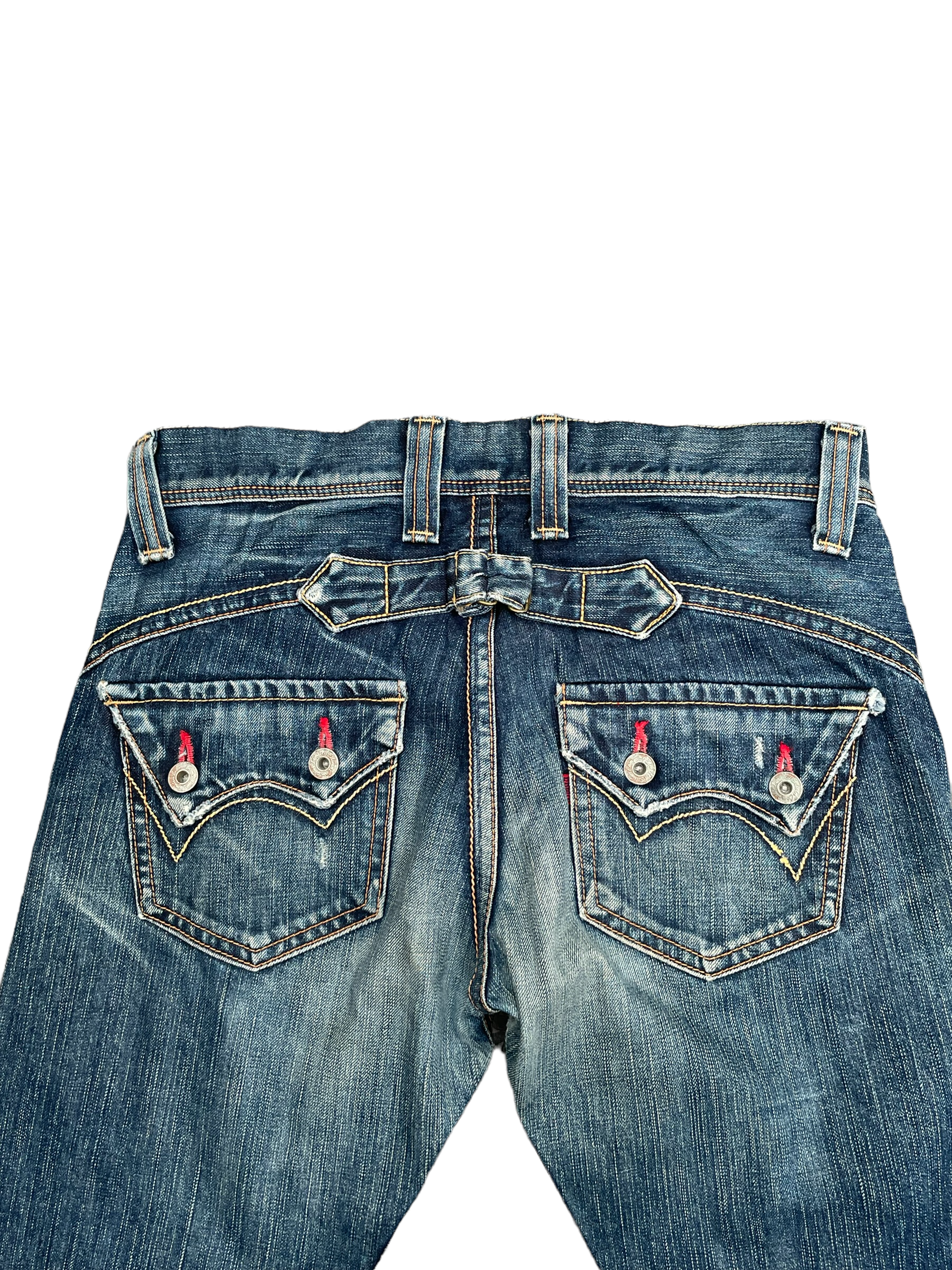 Vintage Edwin Rude Zero Distresed Denim
