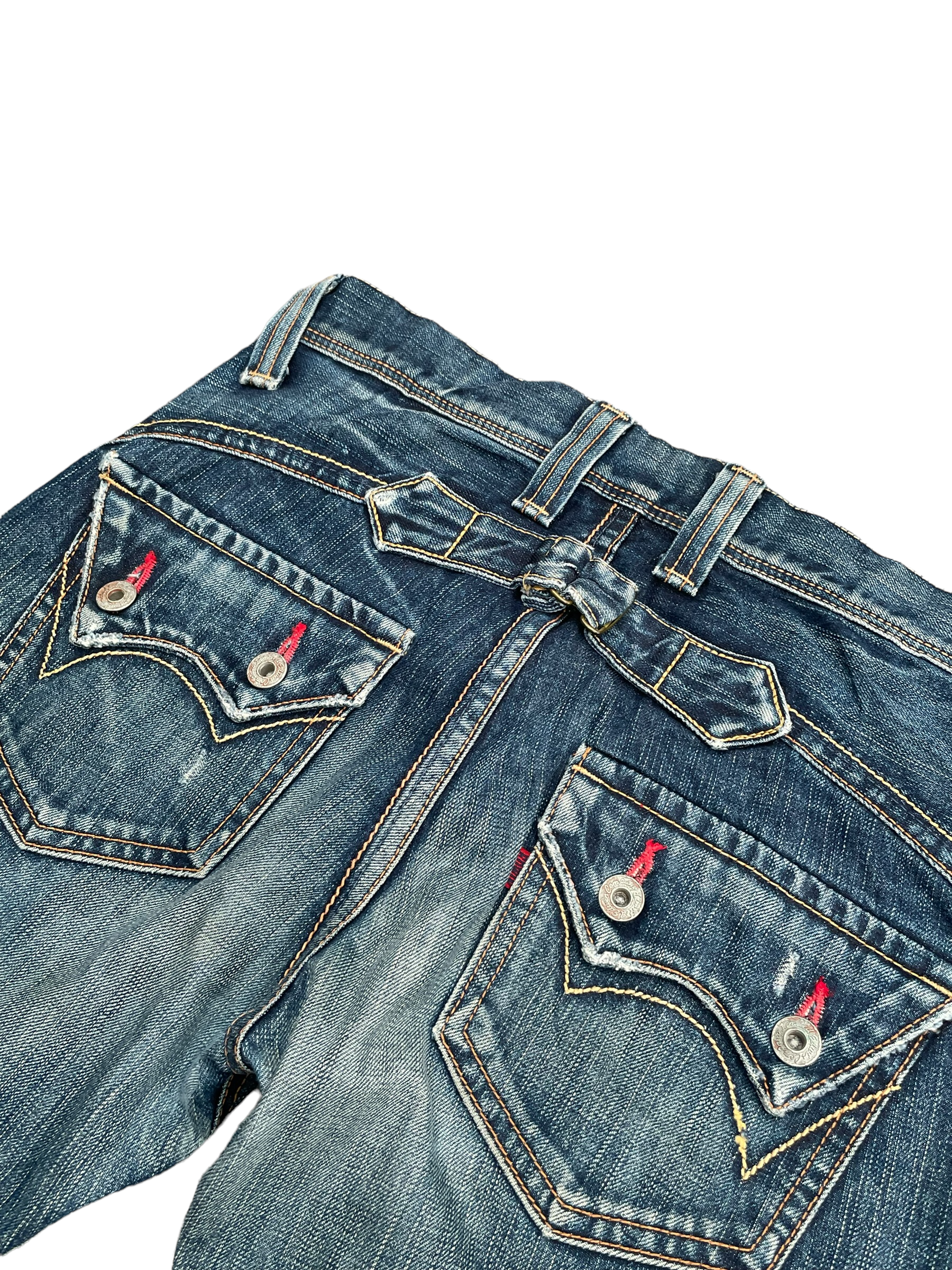 Vintage Edwin Rude Zero Distresed Denim