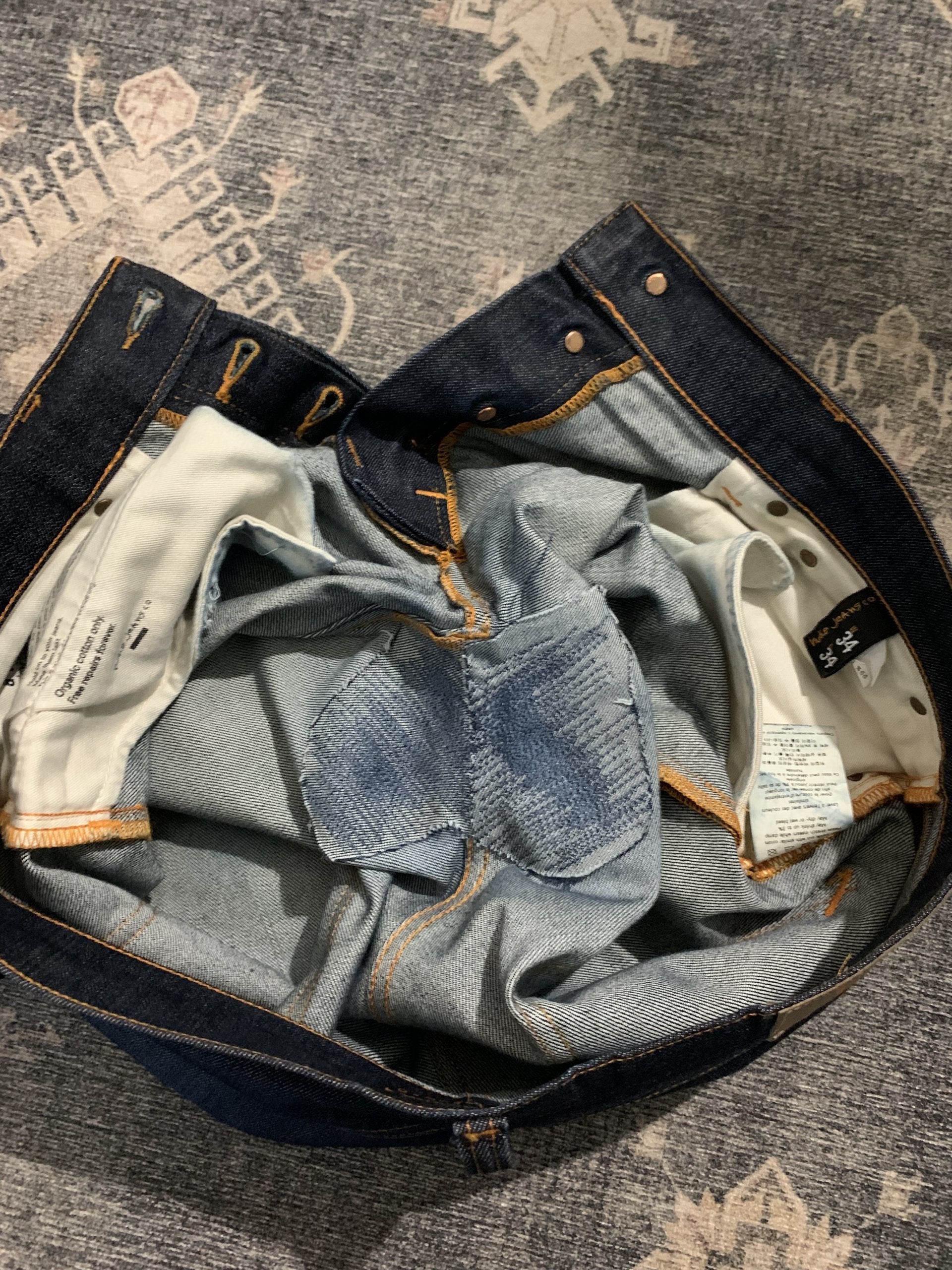 Nudie - Grim Tim - Dry True Navy
