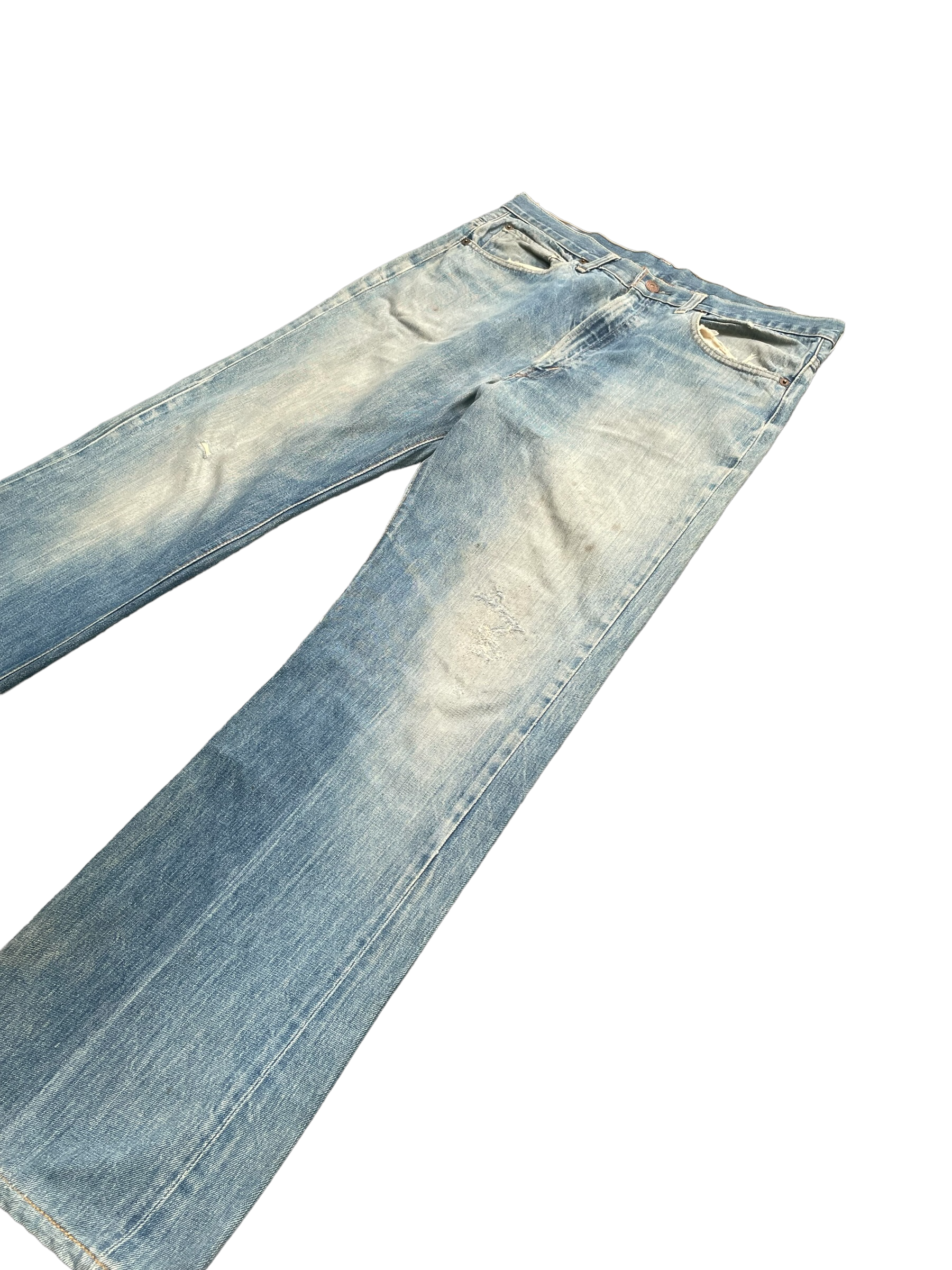 Vintage 1973 Levis 517 e Distressed