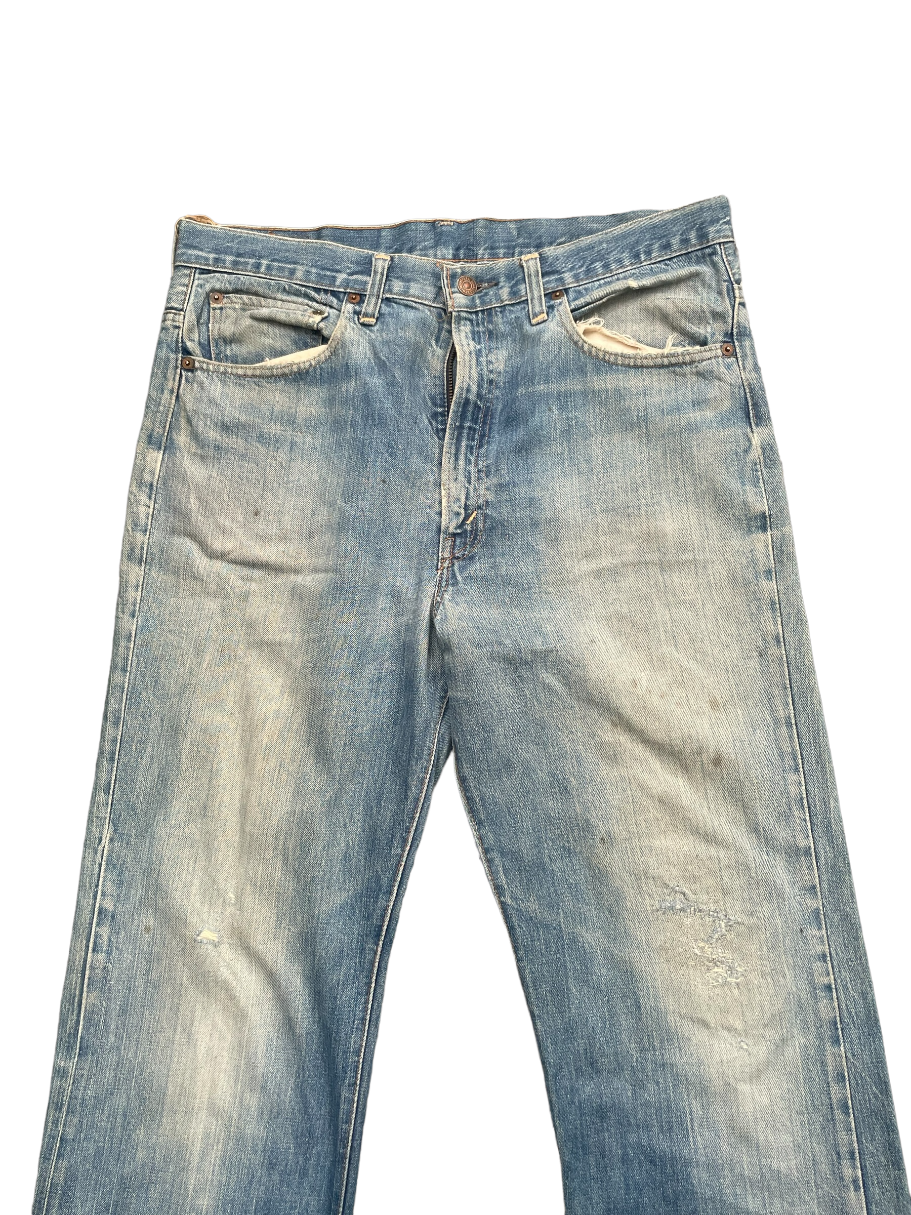Vintage 1973 Levis 517 e Distressed