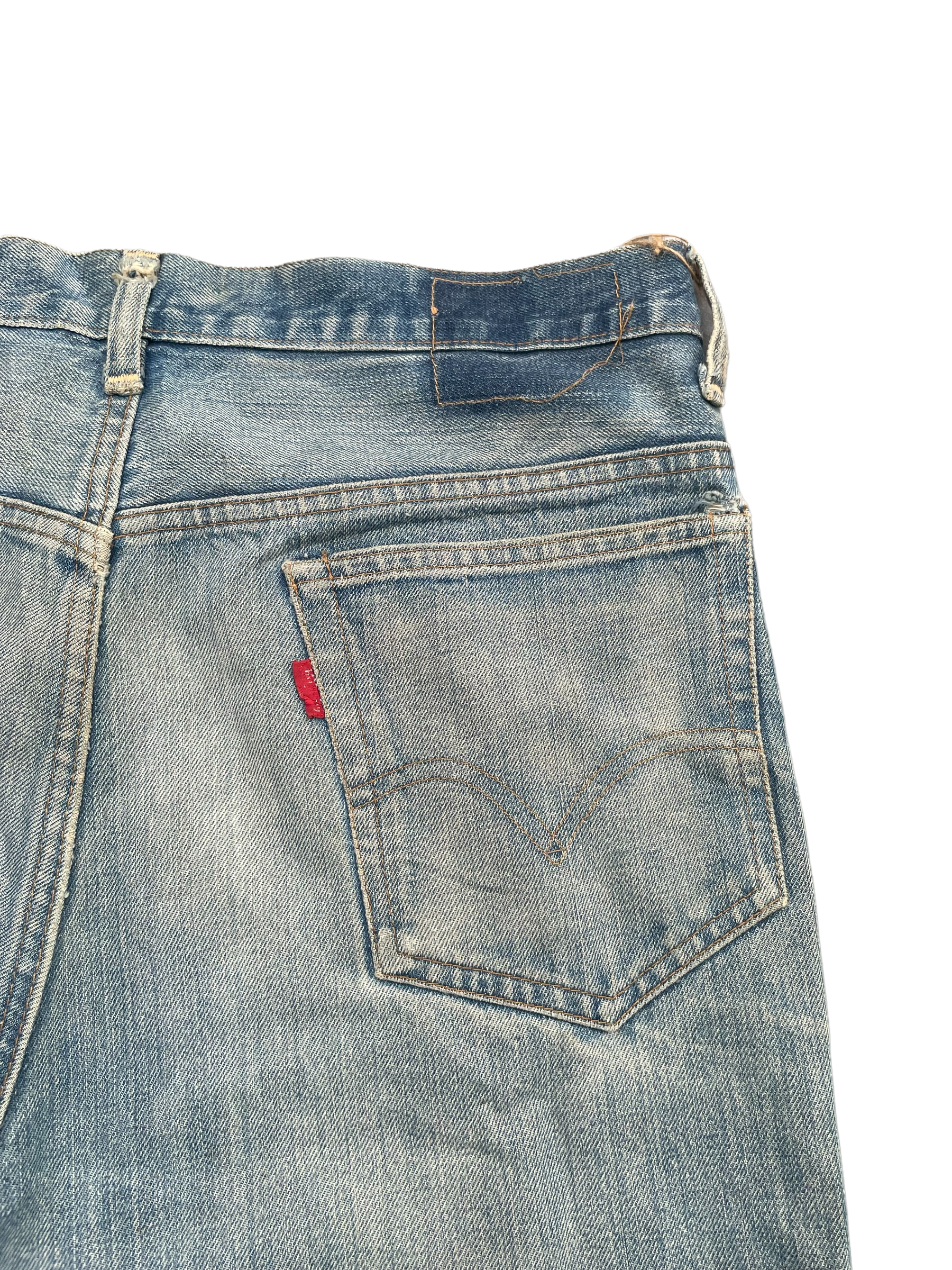 Vintage 1973 Levis 517 e Distressed