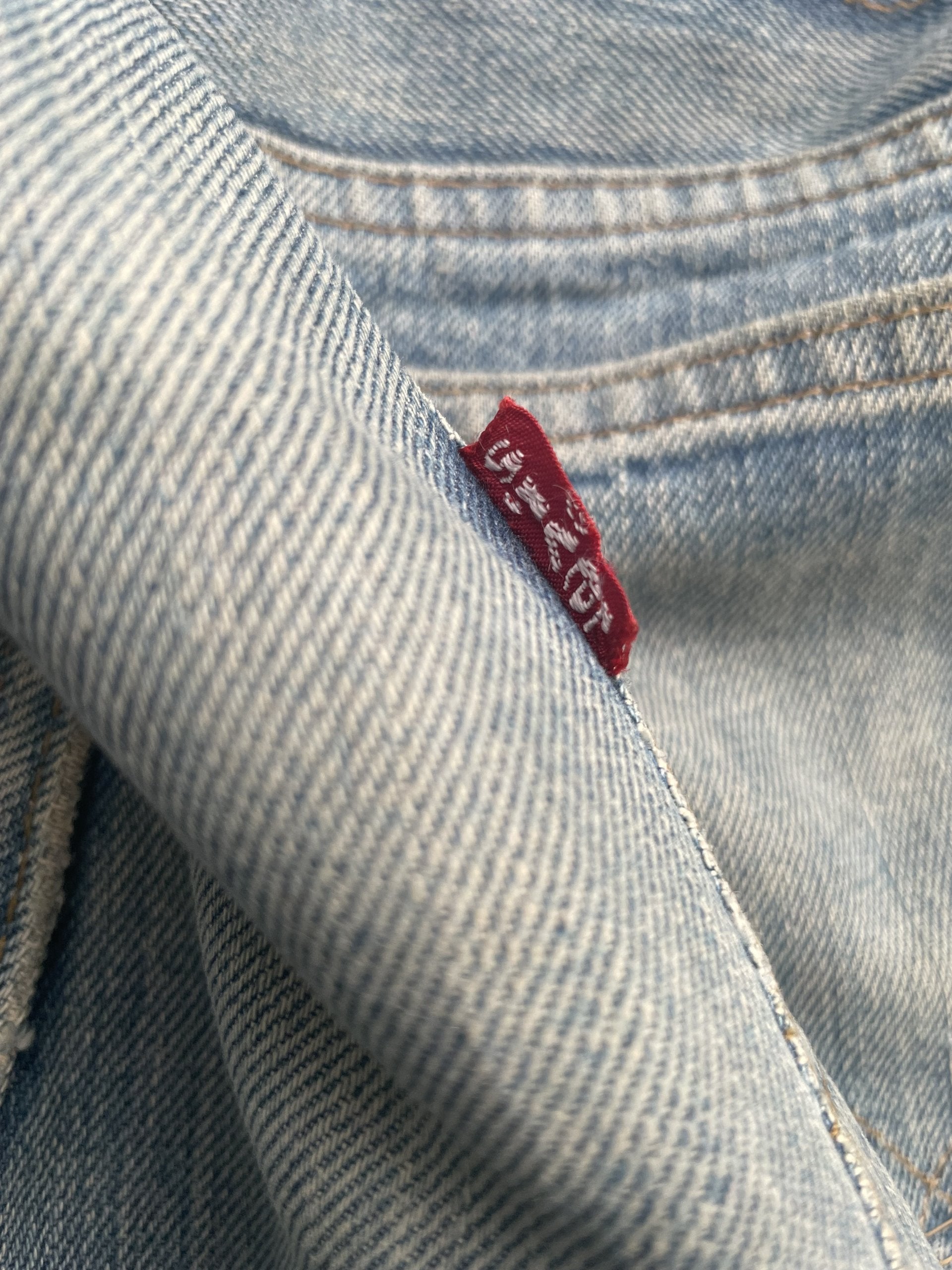Vintage 1973 Levis 517 e Distressed