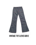 Vintage 70’s Levis 609 E White Tag