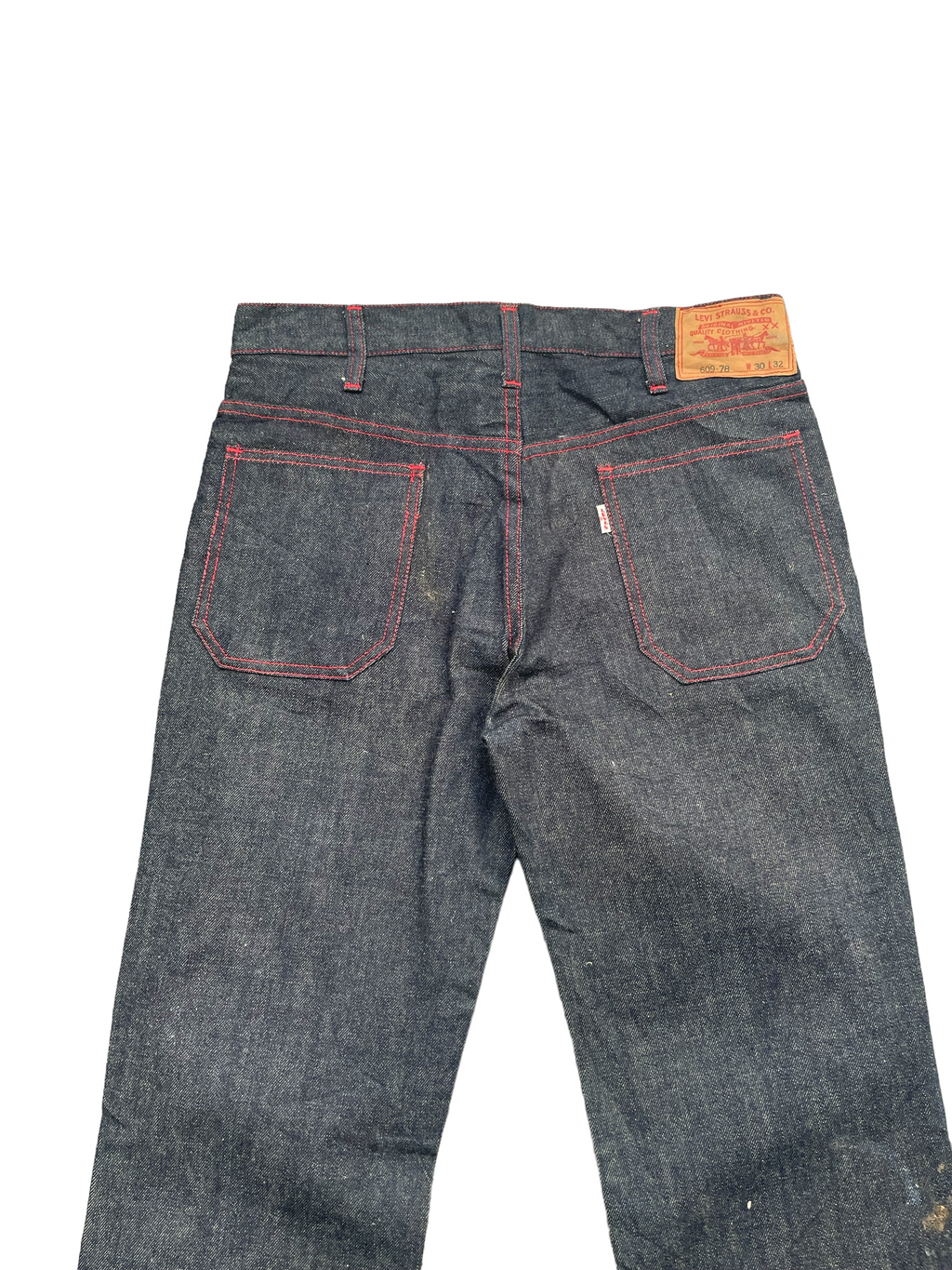 Vintage 70’s Levis 609 E White Tag