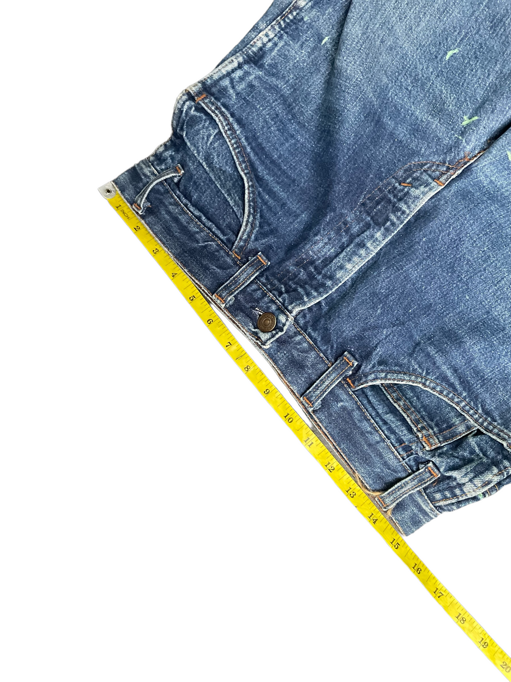 Vintage Levis 1979 646 E Orange Tag
