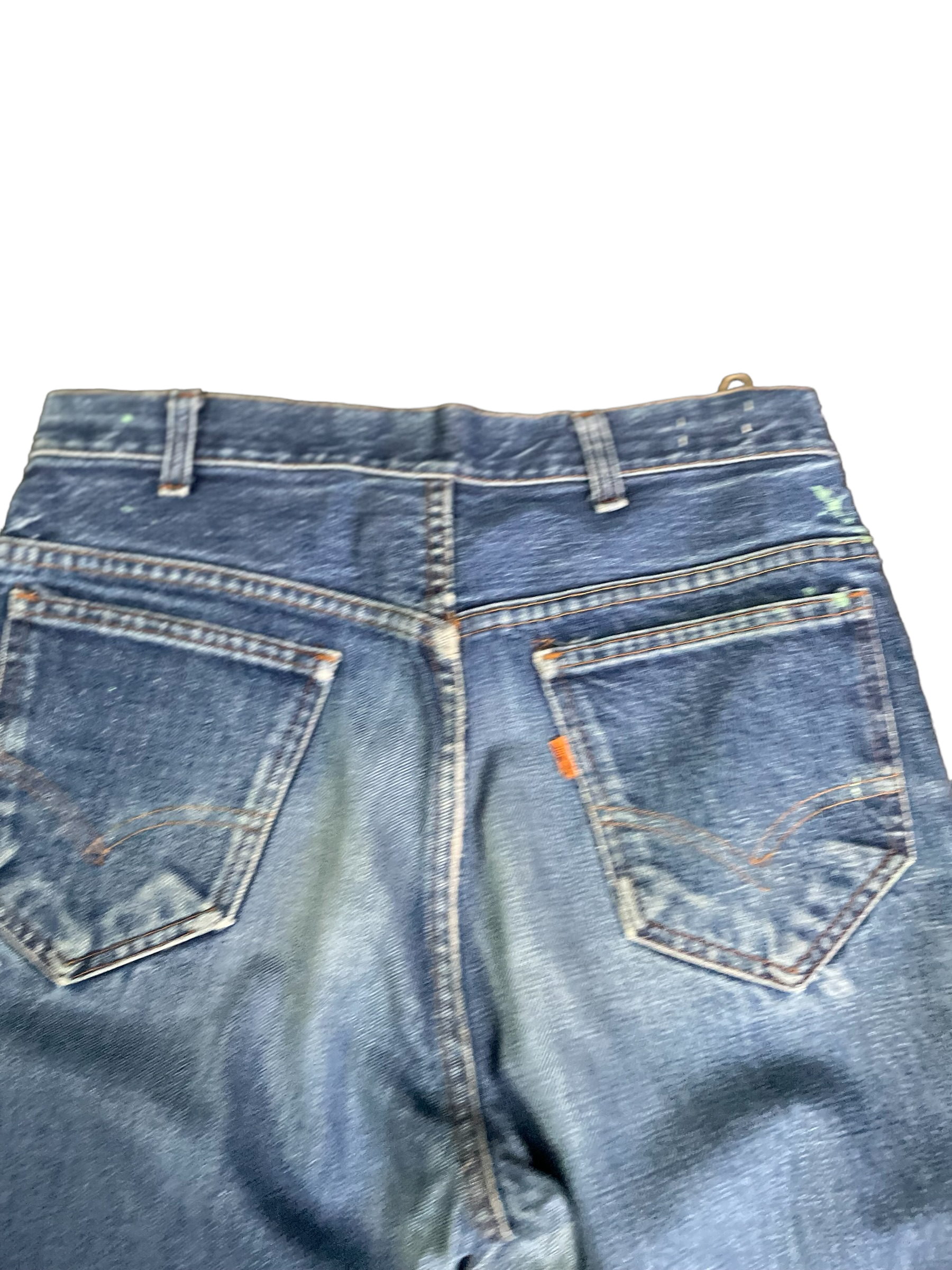 Vintage Levis 1979 646 E Orange Tag