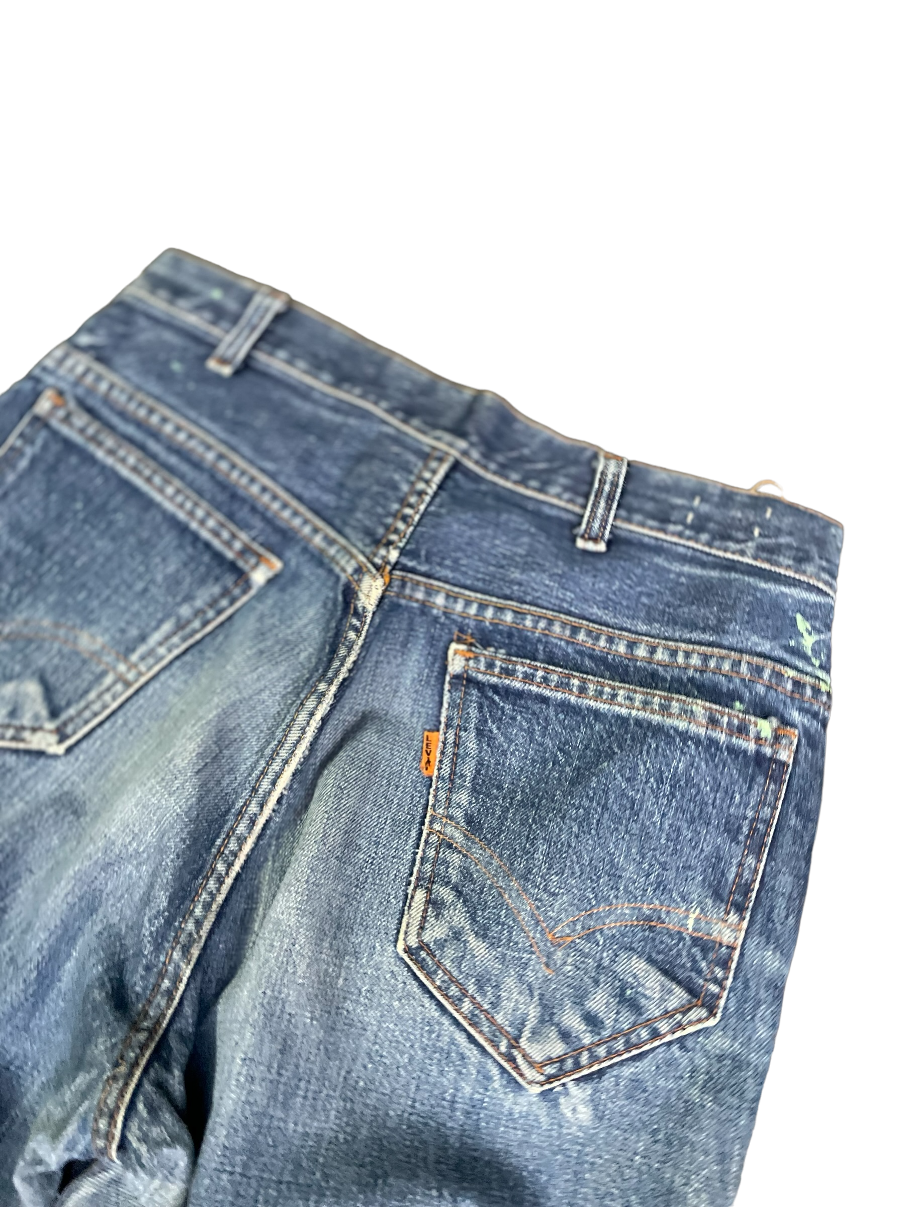 Vintage Levis 1979 646 E Orange Tag