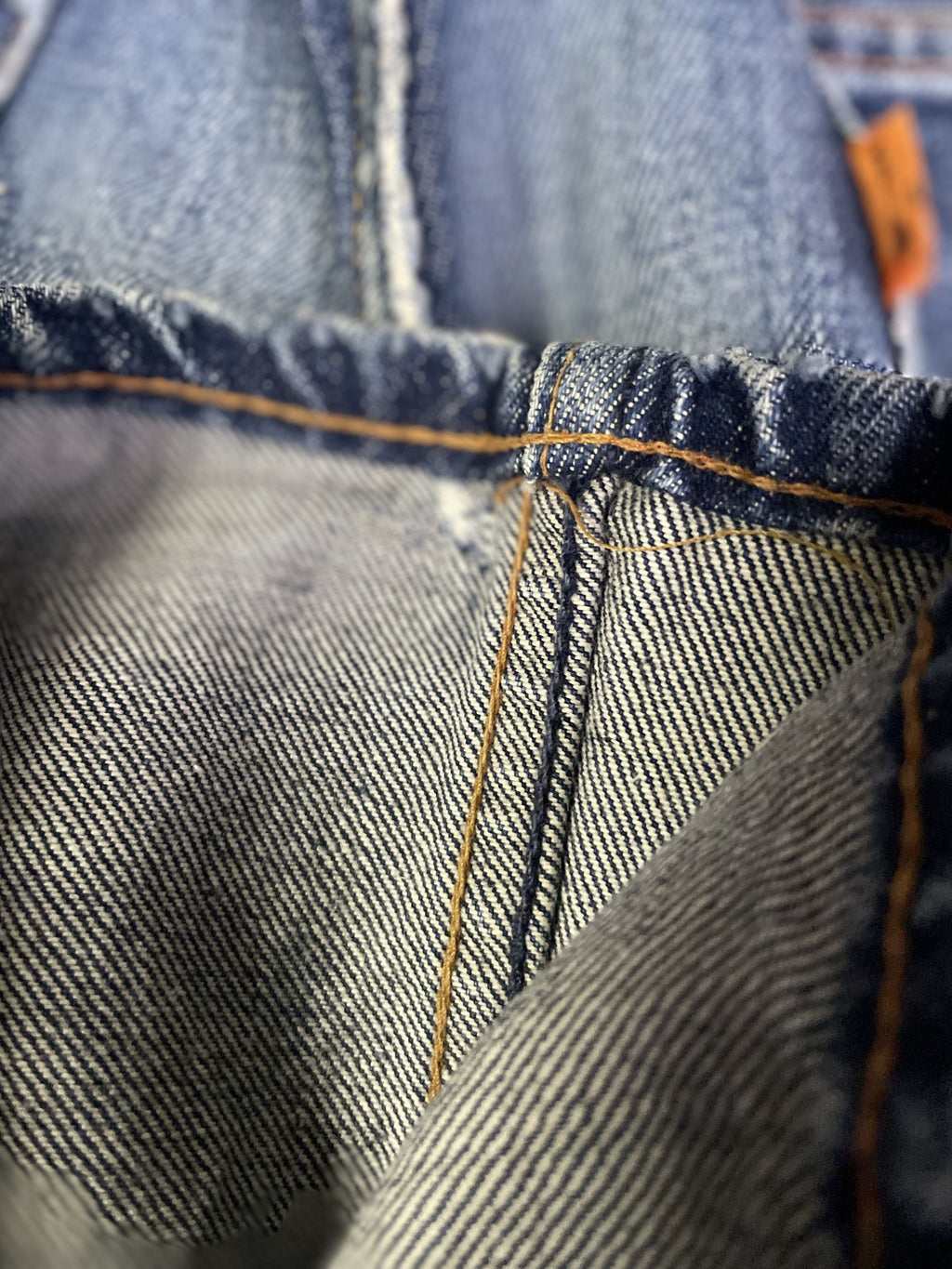 Vintage Levis 1979 646 E Orange Tag