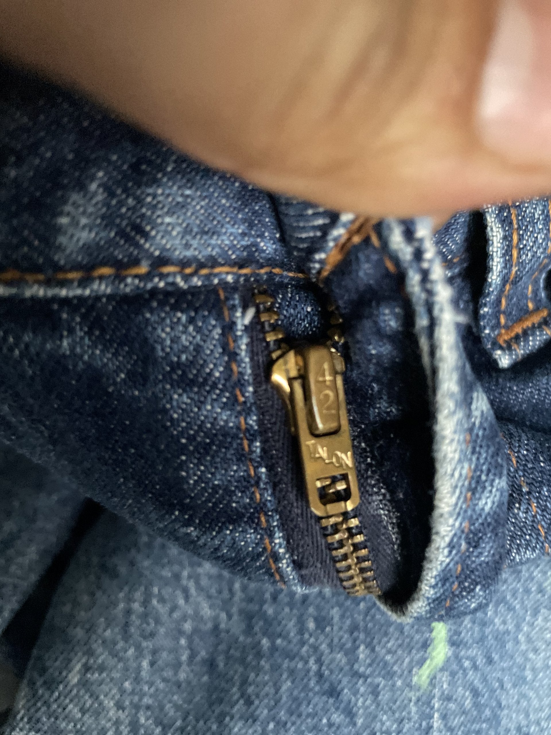 Vintage Levis 1979 646 E Orange Tag