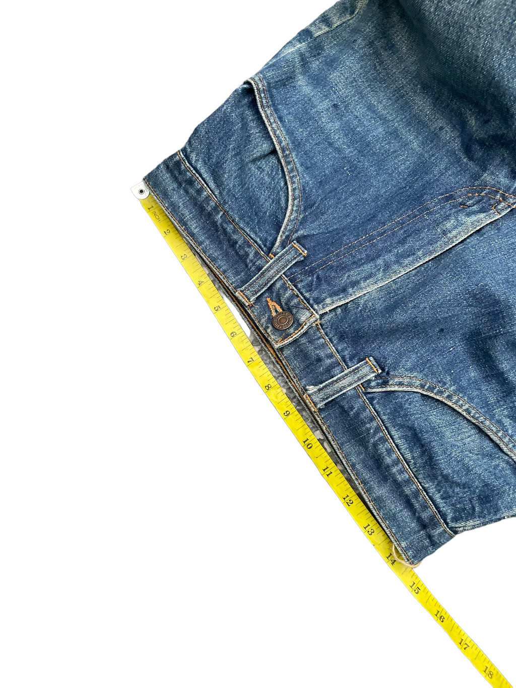 Vintage 70’s Levis 646 E Orange Tag