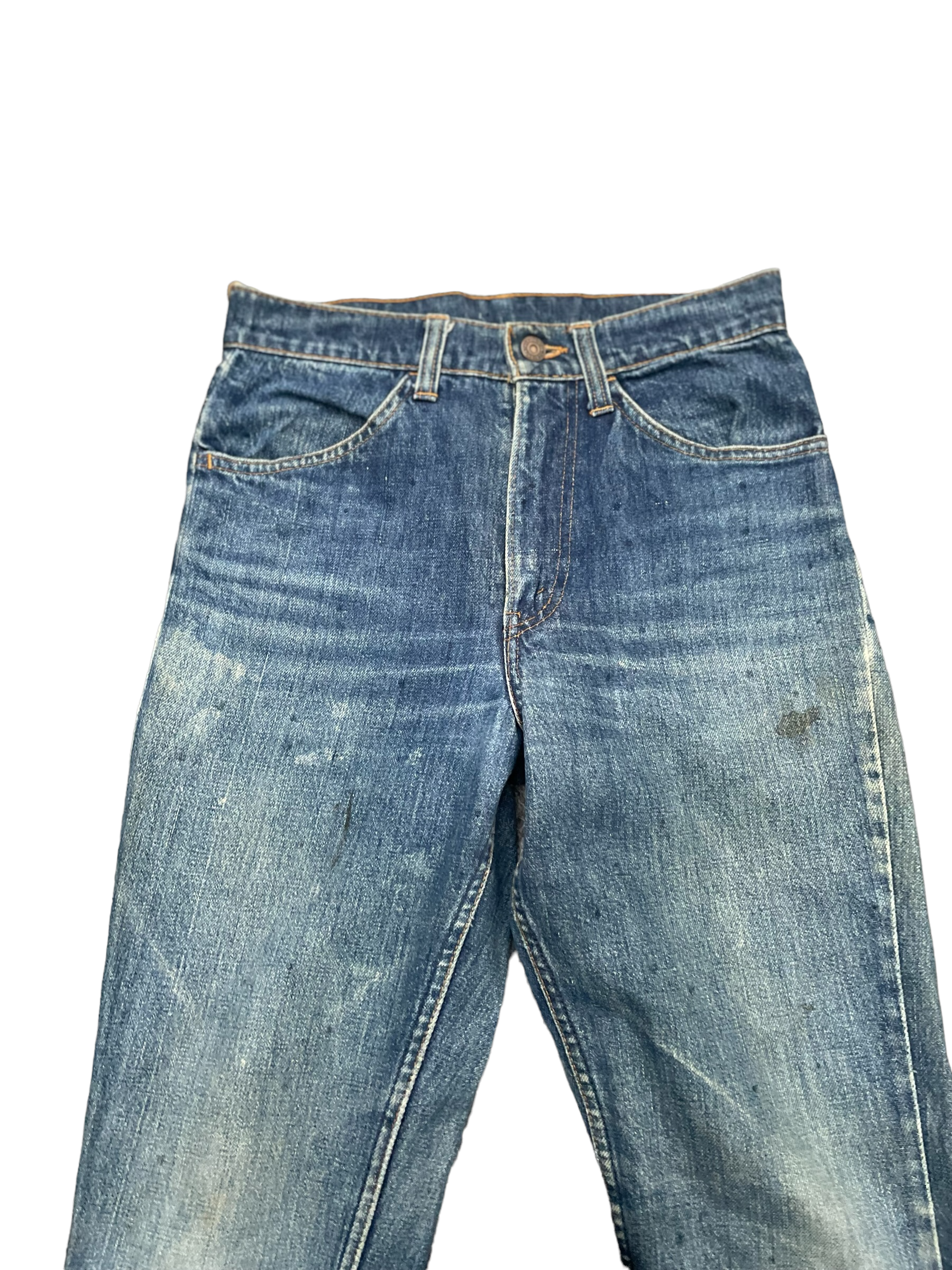 Vintage 70’s Levis 646 E Orange Tag