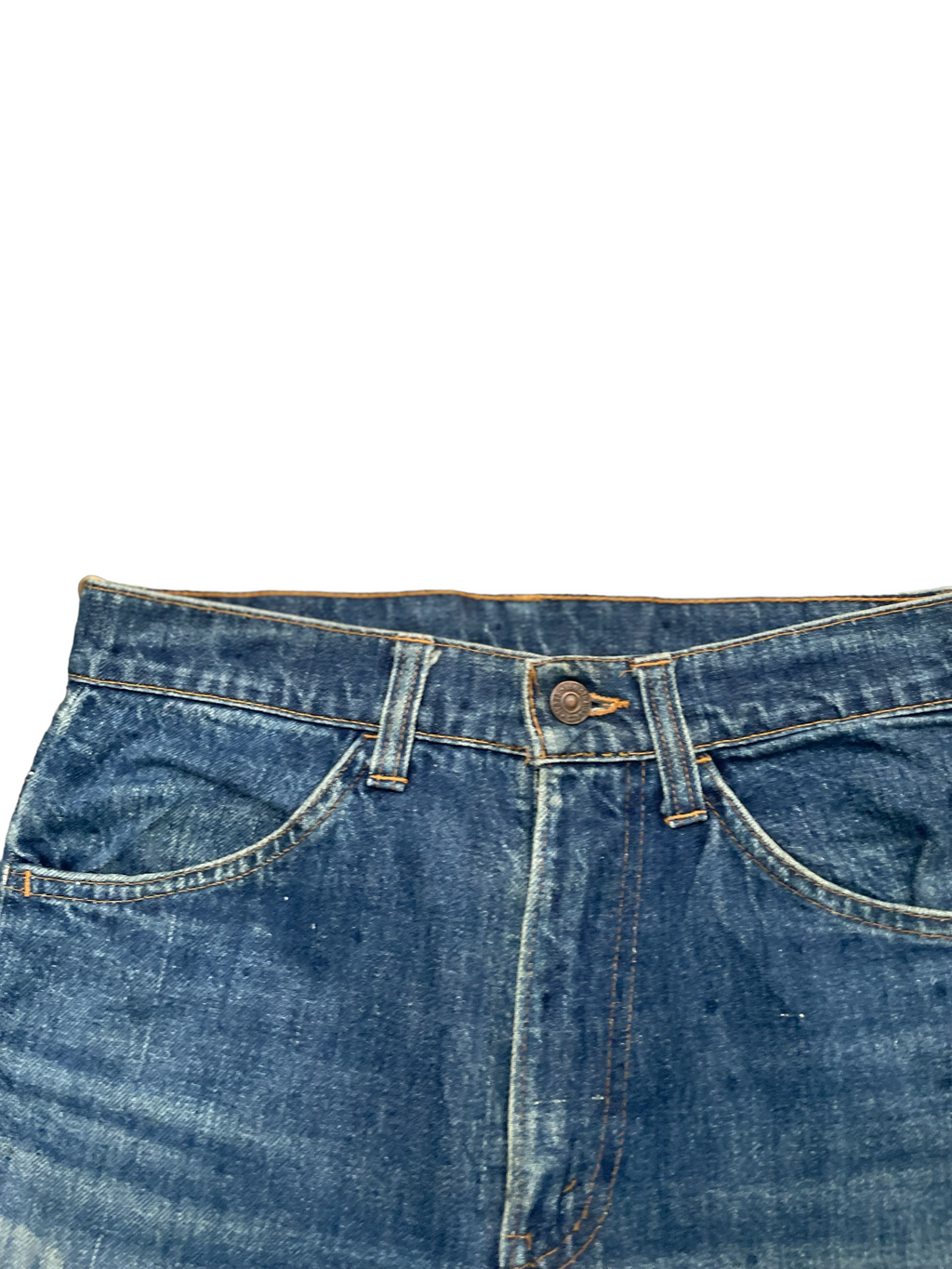 Vintage 70’s Levis 646 E Orange Tag