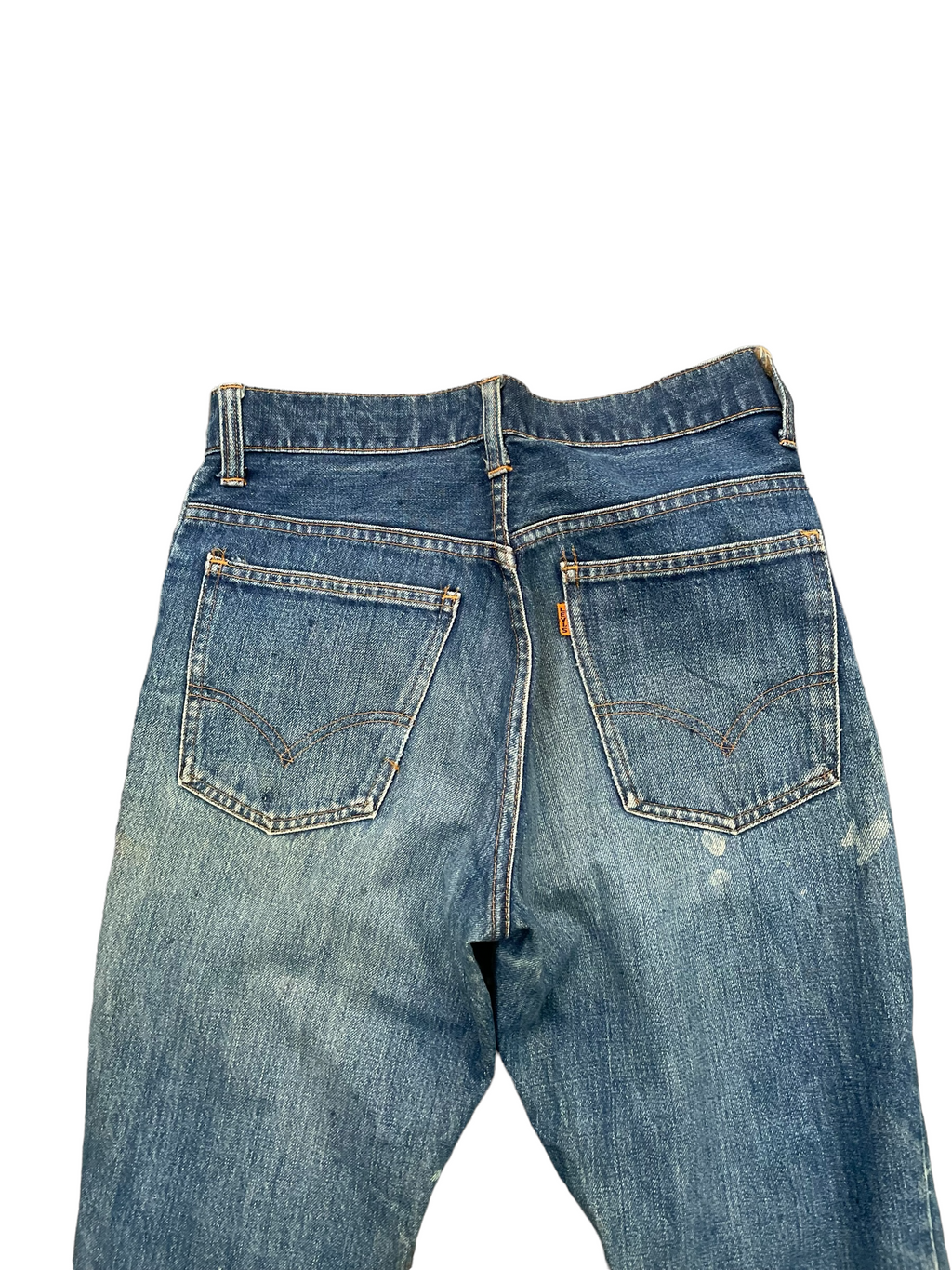 Vintage 70’s Levis 646 E Orange Tag