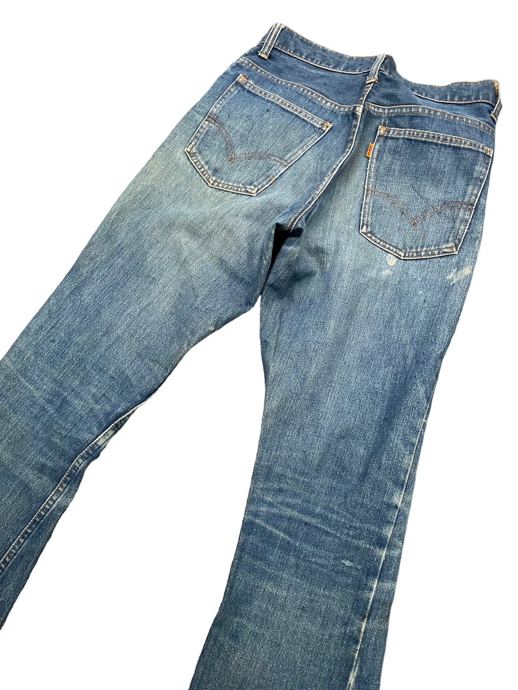 Vintage 70’s Levis 646 E Orange Tag