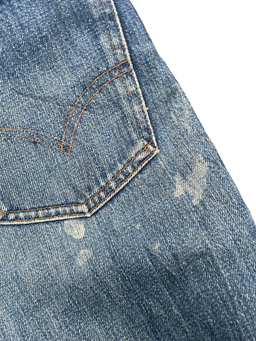 Vintage 70’s Levis 646 E Orange Tag