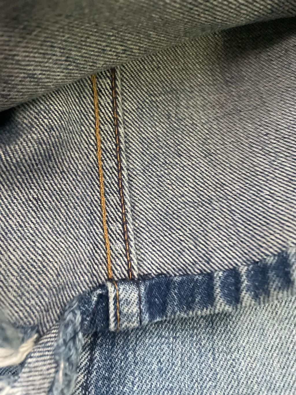 Vintage 70’s Levis 646 E Orange Tag