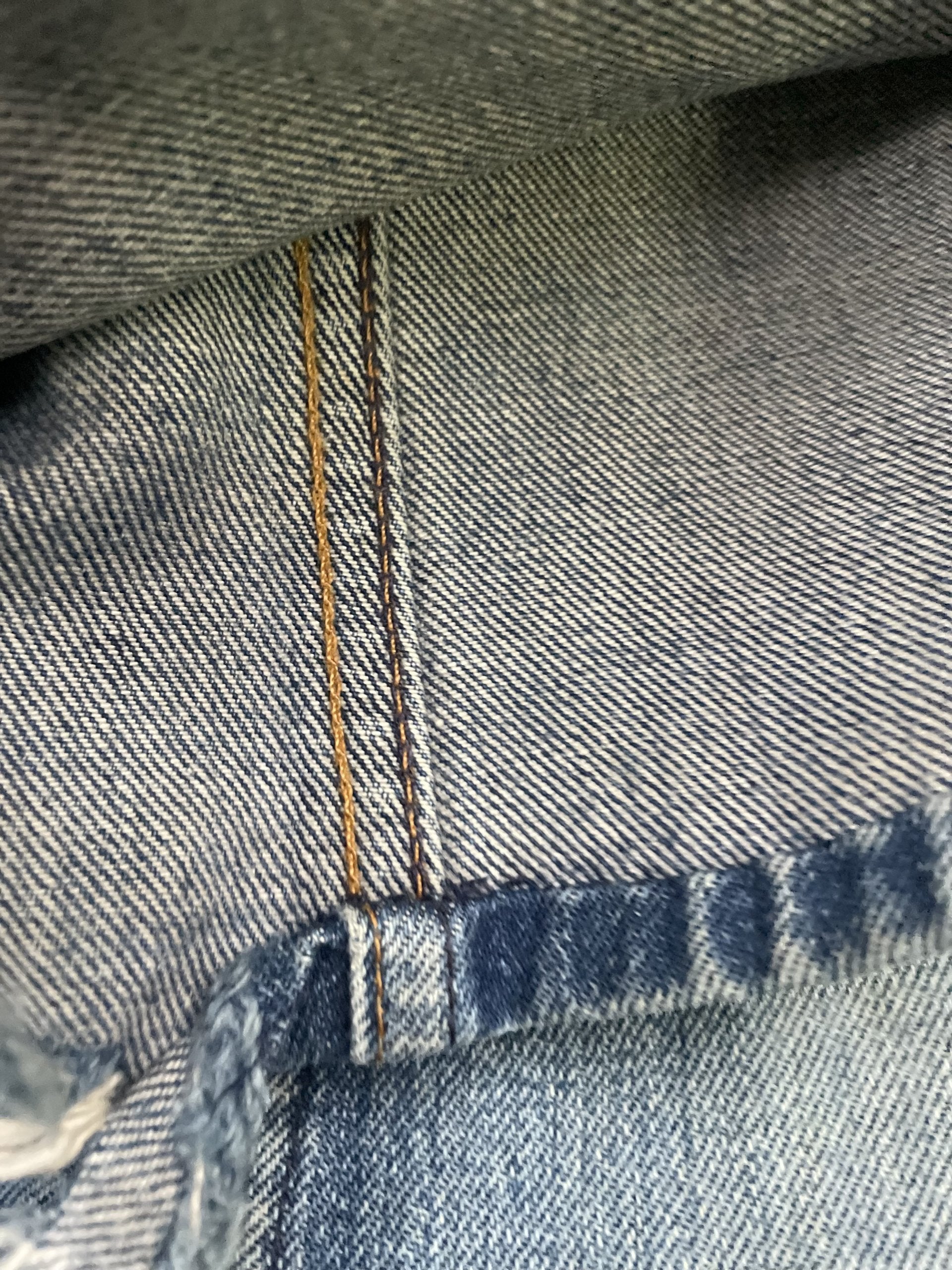 Vintage 70’s Levis 646 E Orange Tag