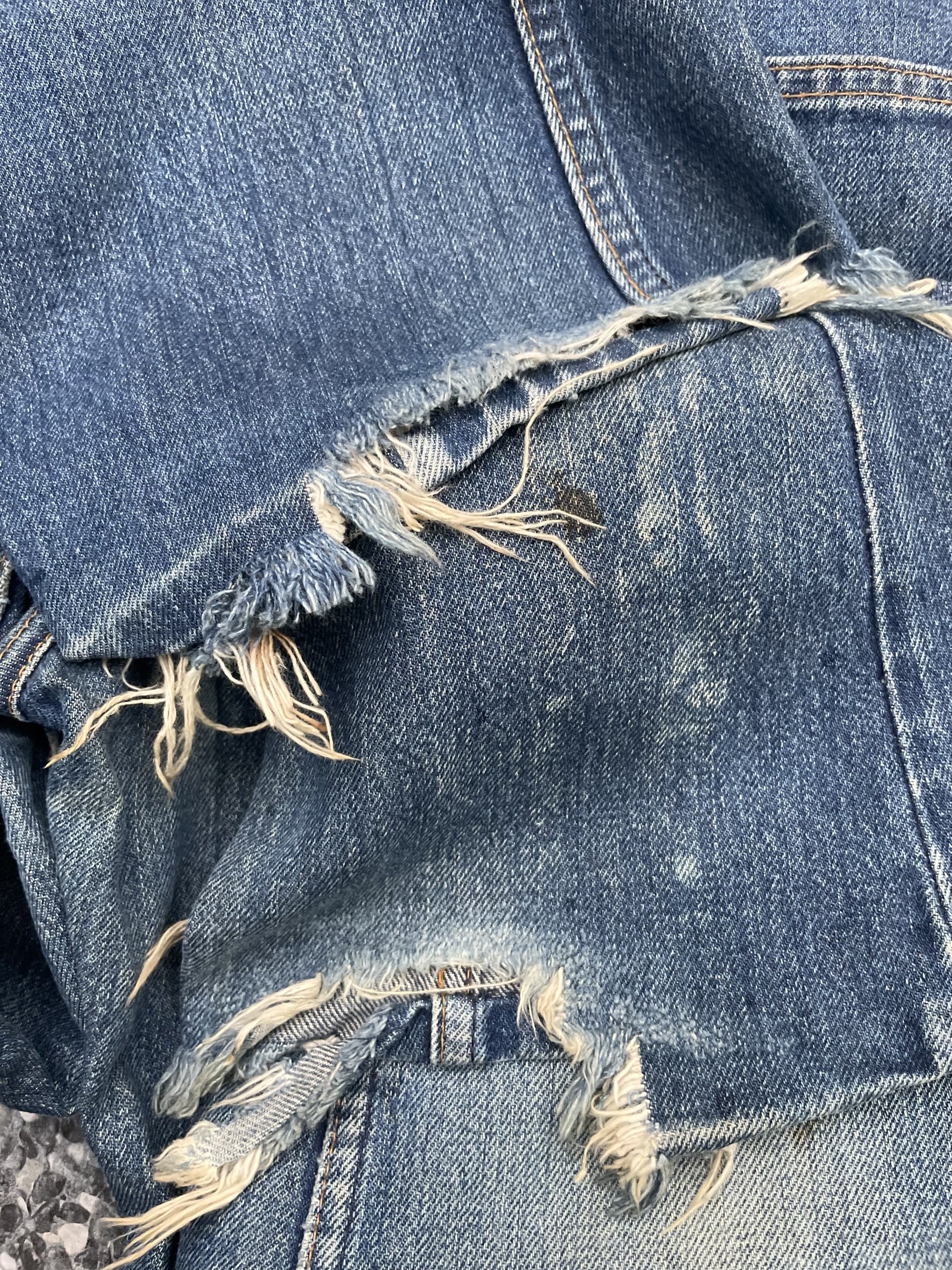 Vintage 70’s Levis 646 E Orange Tag