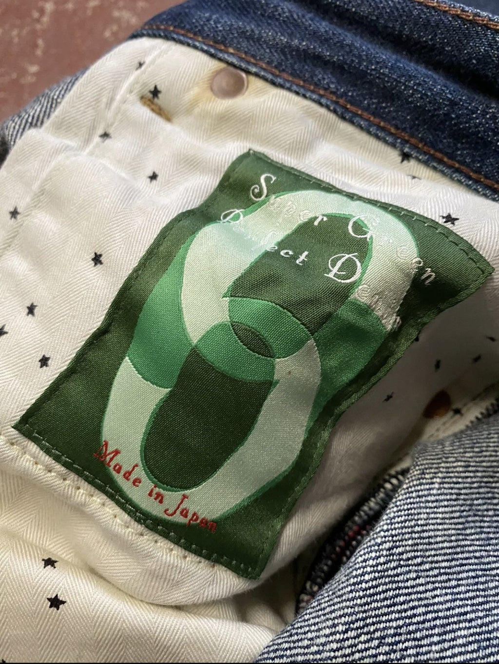 PAUL SMITH Red Ear Village Industries Selvedge Denim Jeans W36 L32.